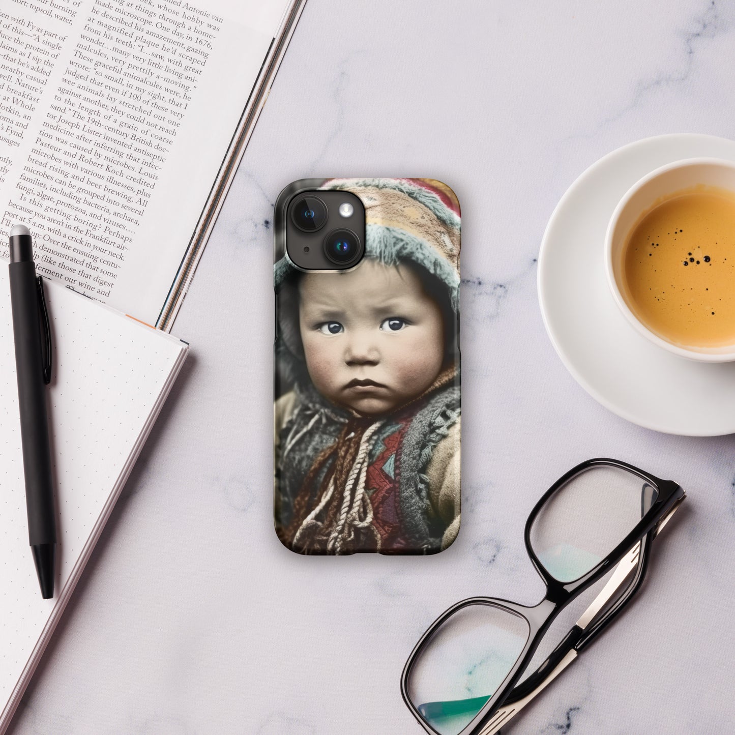 iPhone® Case / Snap Edition / Portrait Koelbjerg Child I