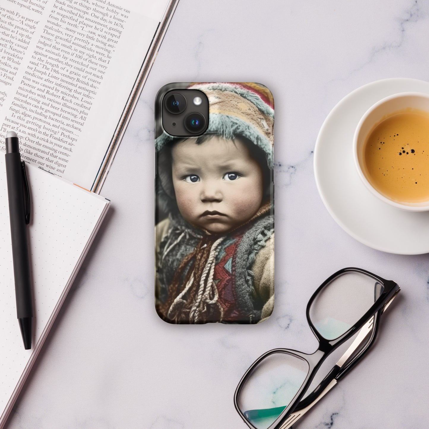 iPhone® Case / Snap Edition / Portrait Koelbjerg Child I