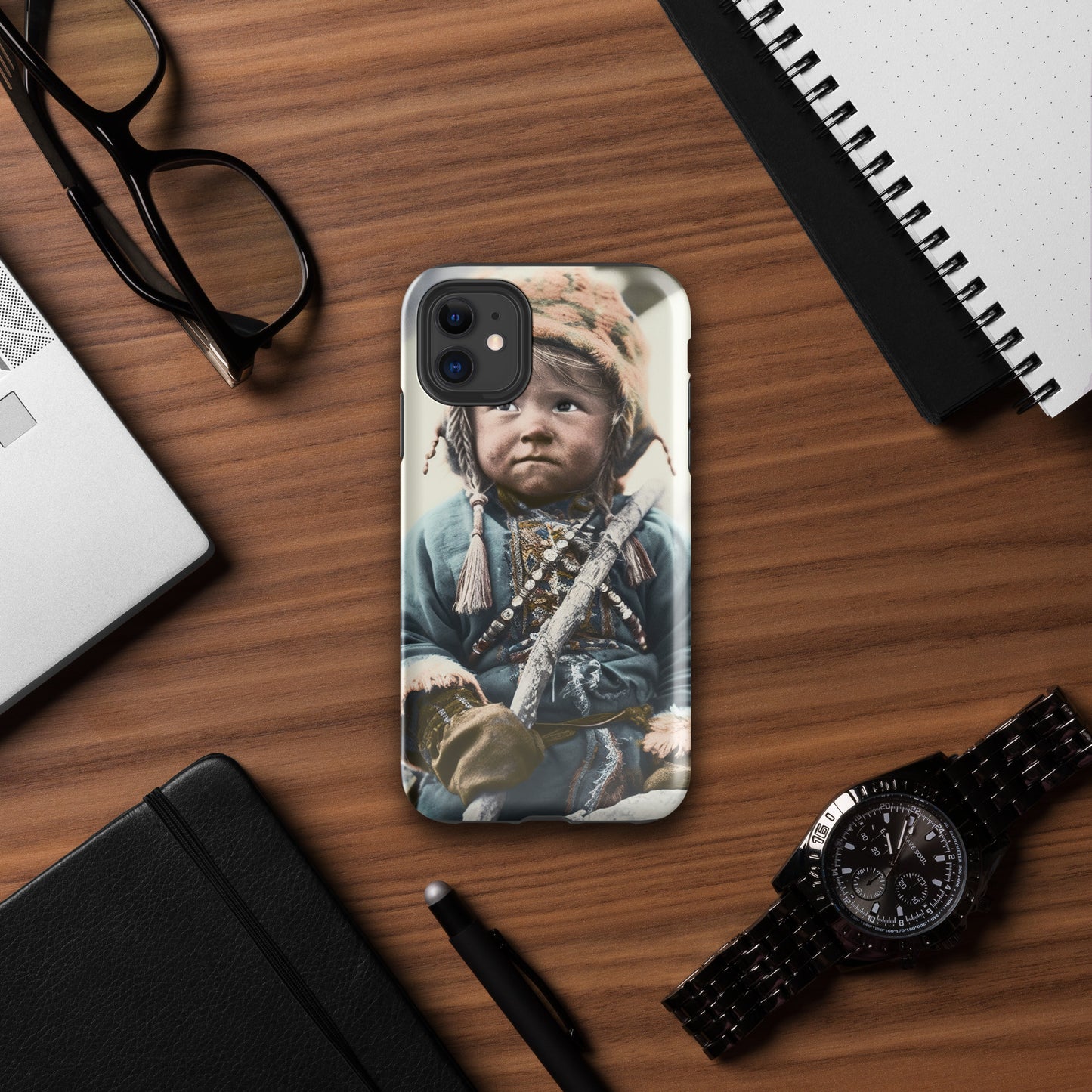 iPhone® Case / Tough Edition / Portrait Ötzi Tisenjoch II