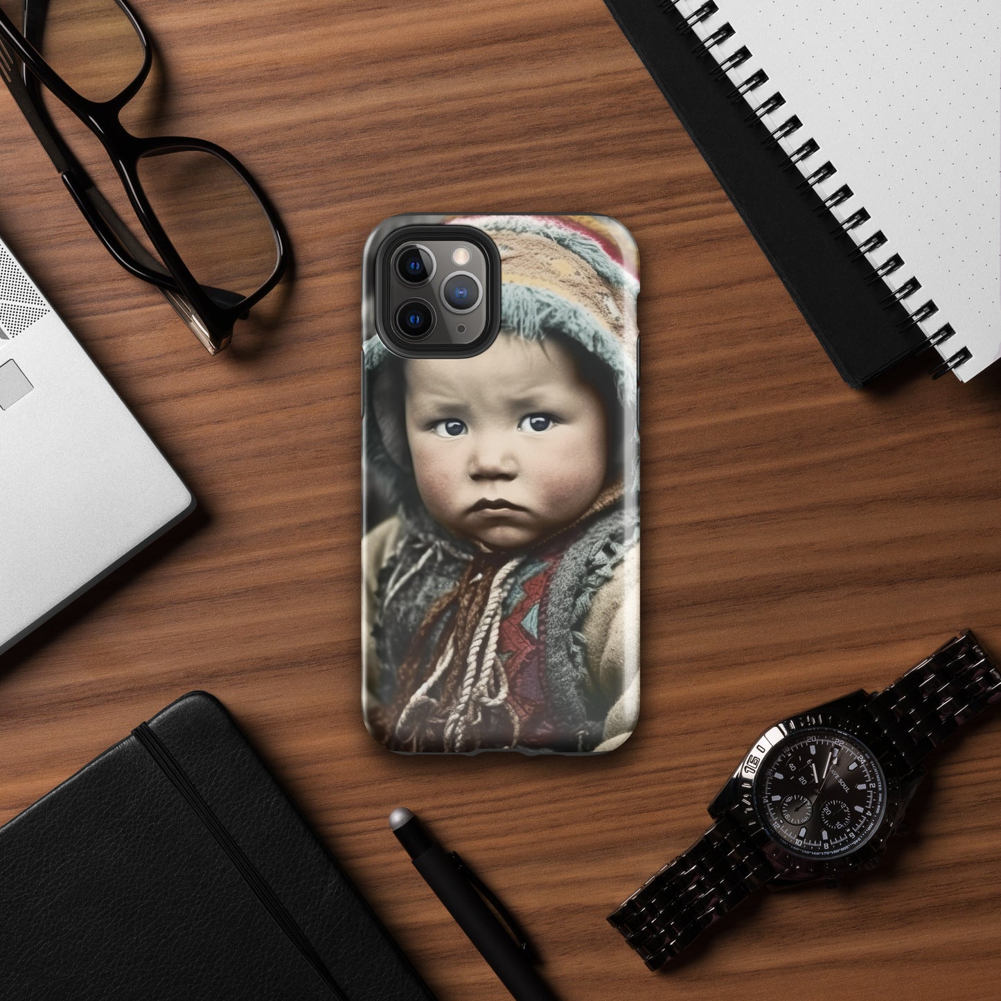 iPhone® Case / Tough Edition / Portrait Koelbjerg Child I