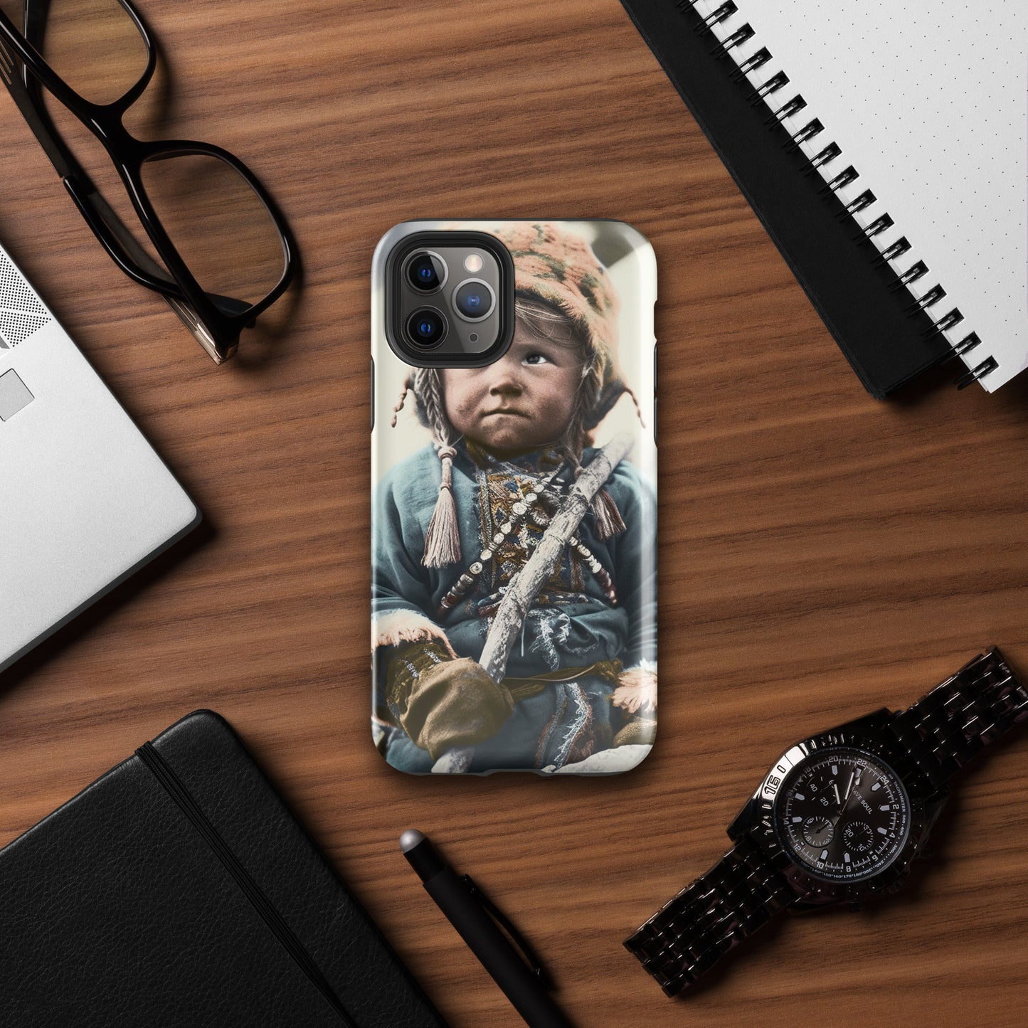 iPhone® Case / Tough Edition / Portrait Ötzi Tisenjoch II