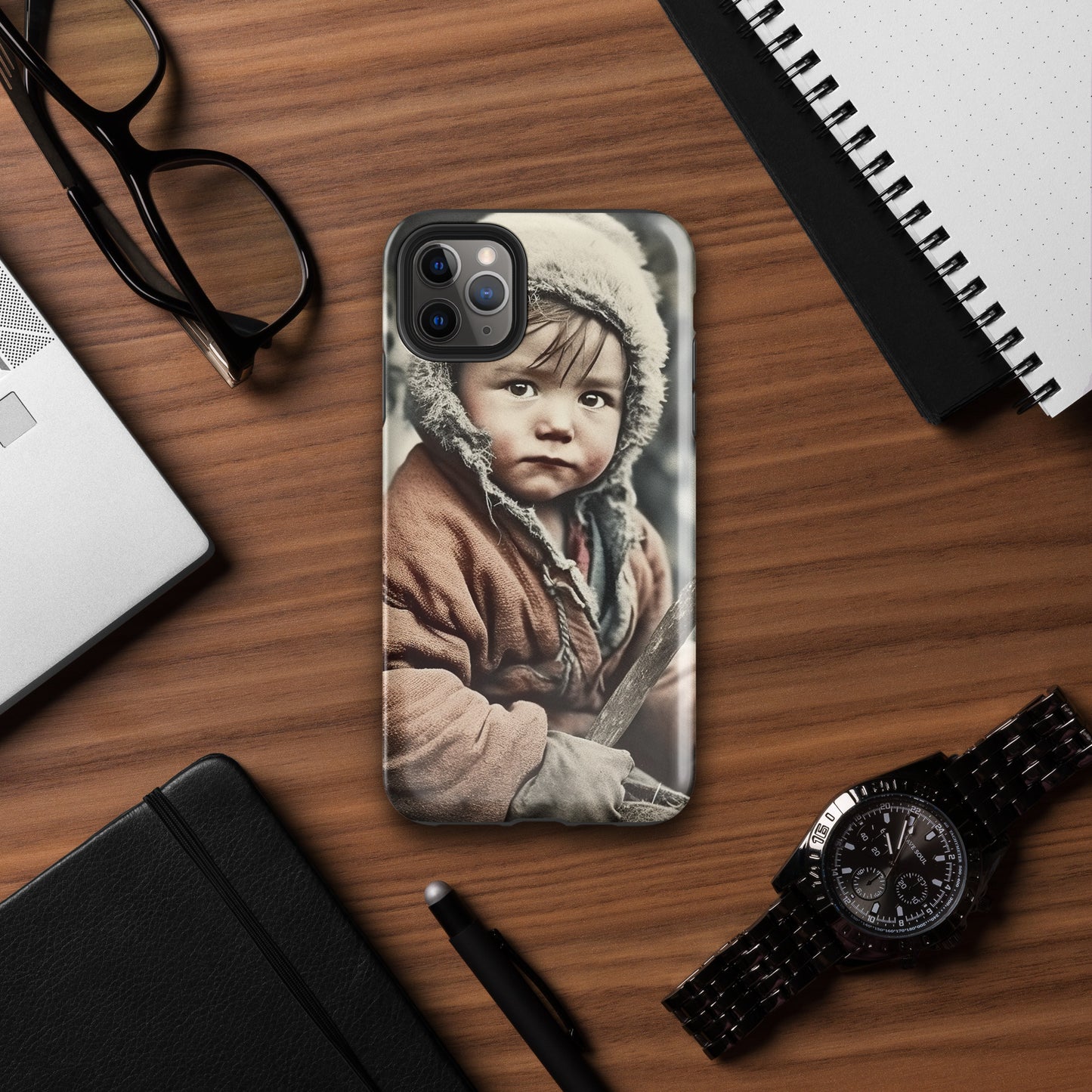 iPhone® Case / Tough Edition / Portrait Ötzi Tisenjoch I