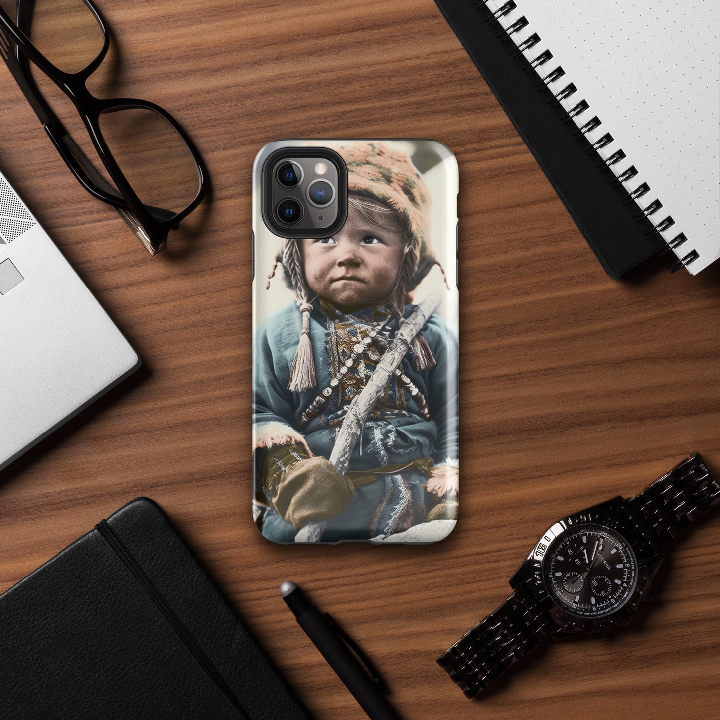 iPhone® Case / Tough Edition / Portrait Ötzi Tisenjoch II