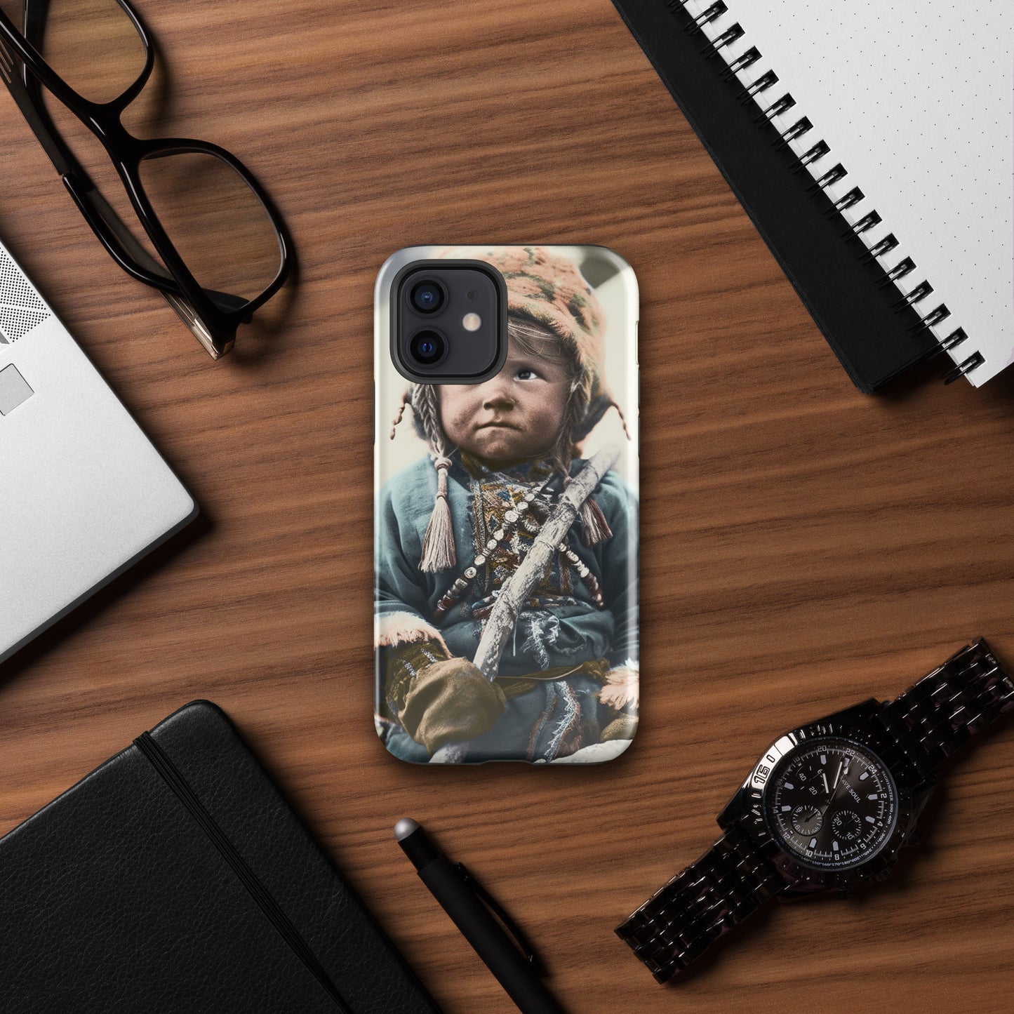 iPhone® Case / Tough Edition / Portrait Ötzi Tisenjoch II