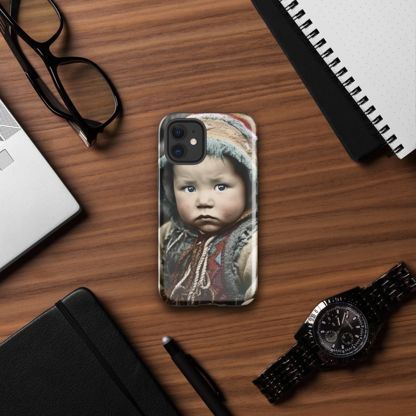 iPhone® Case / Tough Edition / Portrait Koelbjerg Child I