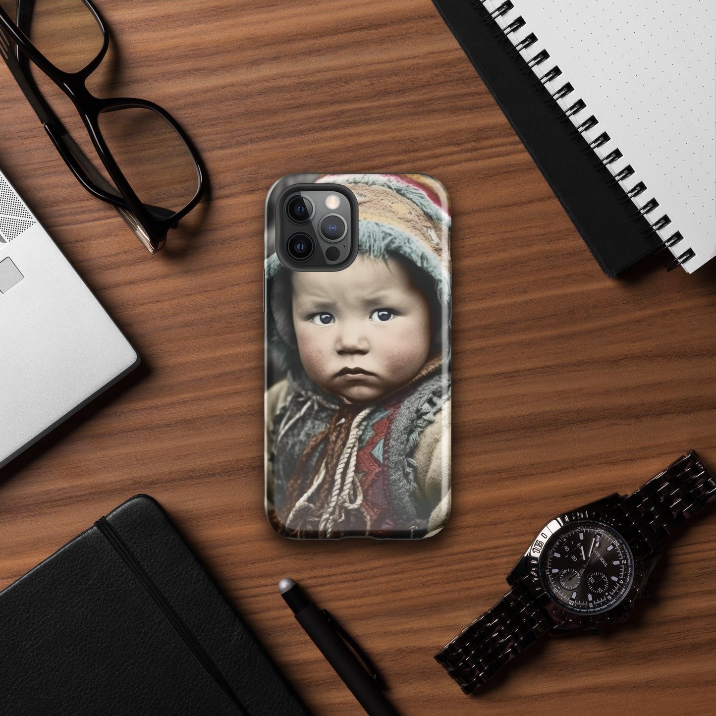 iPhone® Case / Tough Edition / Portrait Koelbjerg Child I