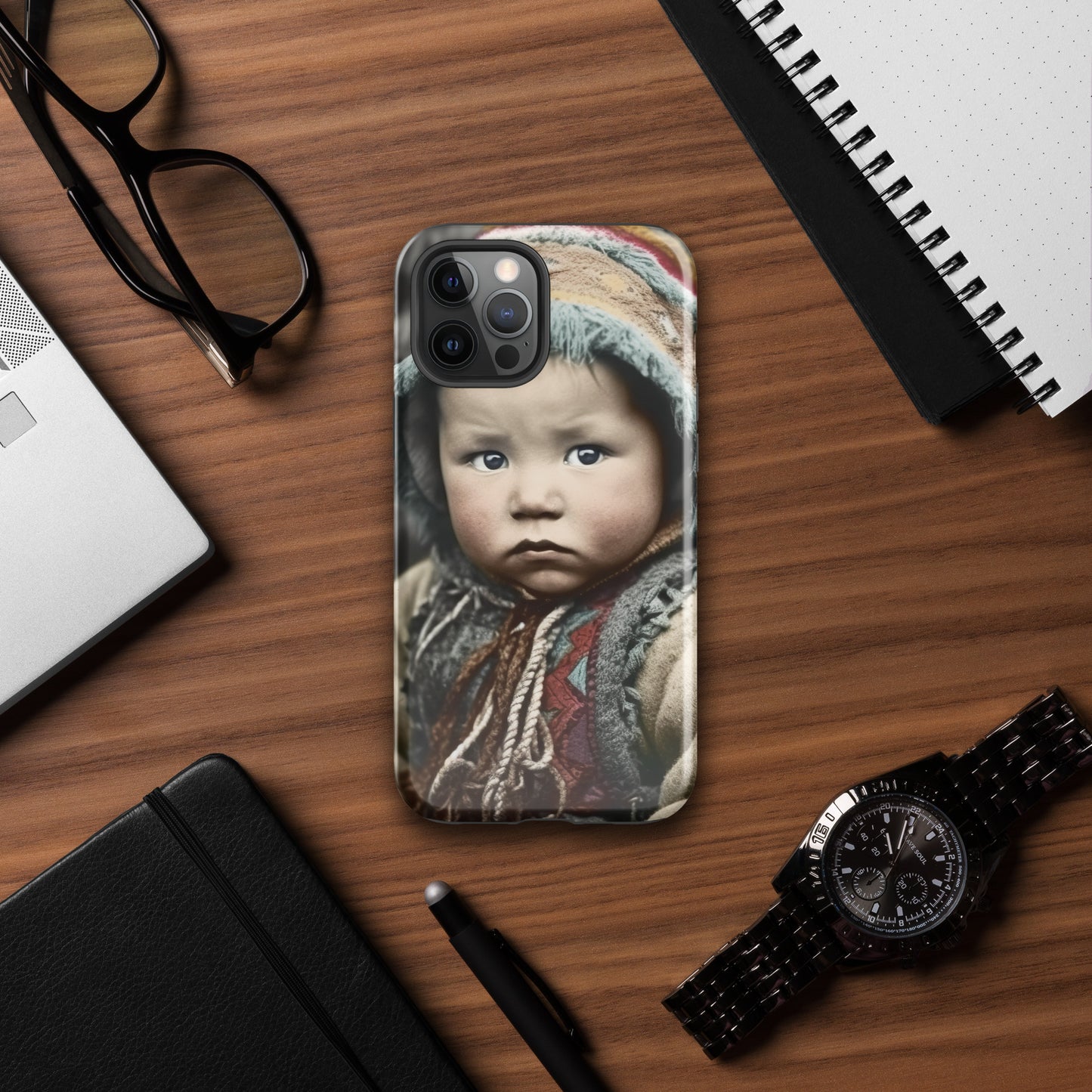 iPhone® Case / Tough Edition / Portrait Koelbjerg Child I