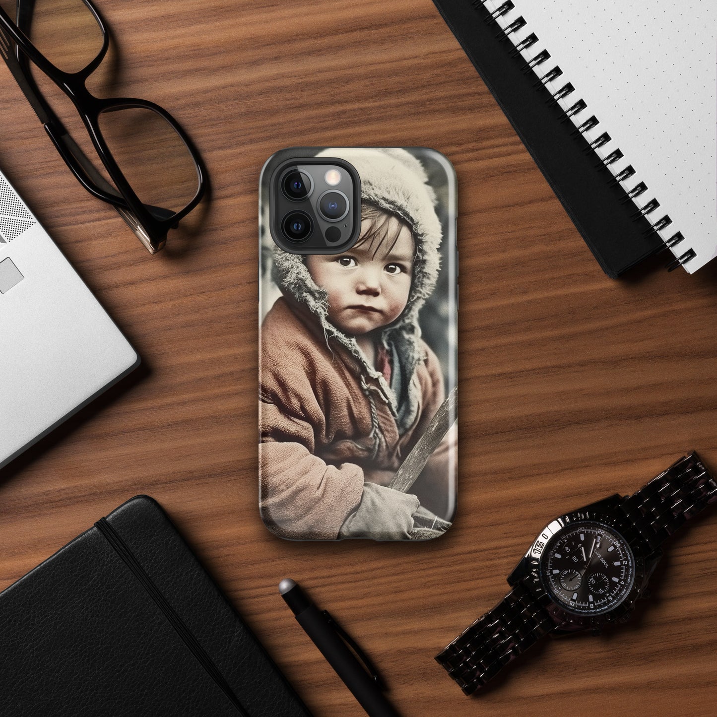 iPhone® Case / Tough Edition / Portrait Ötzi Tisenjoch I