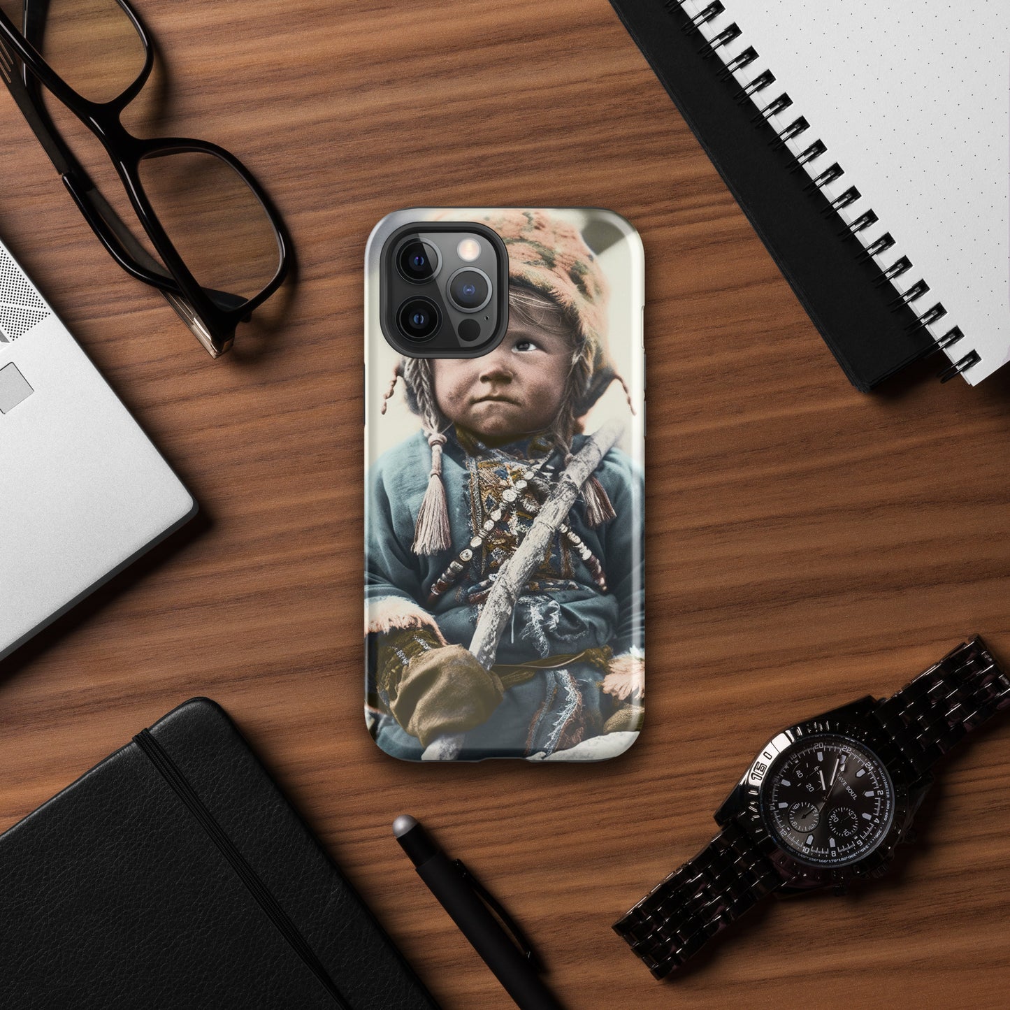 iPhone® Case / Tough Edition / Portrait Ötzi Tisenjoch II