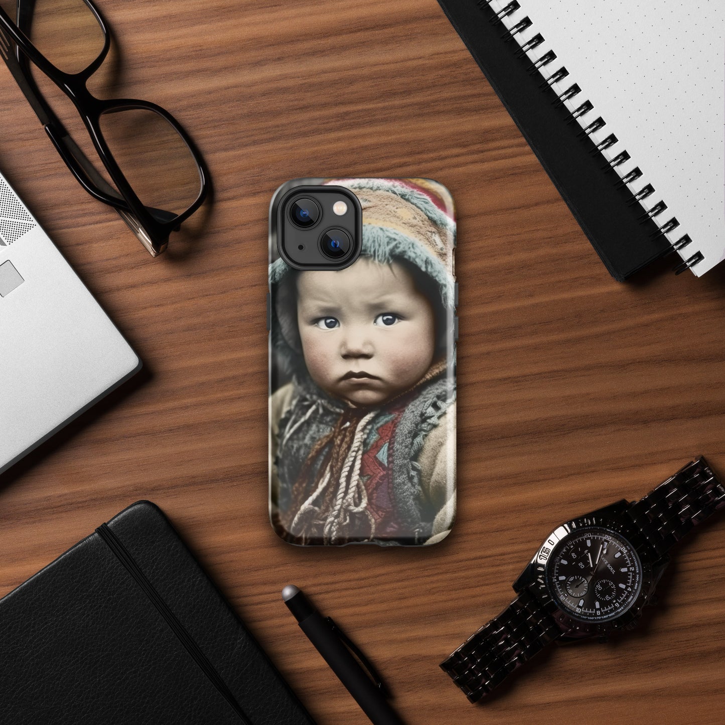 iPhone® Case / Tough Edition / Portrait Koelbjerg Child I