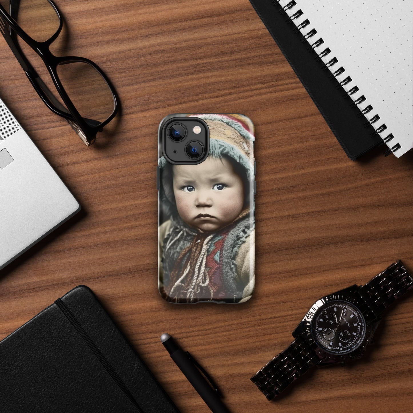 iPhone® Case / Tough Edition / Portrait Koelbjerg Child I