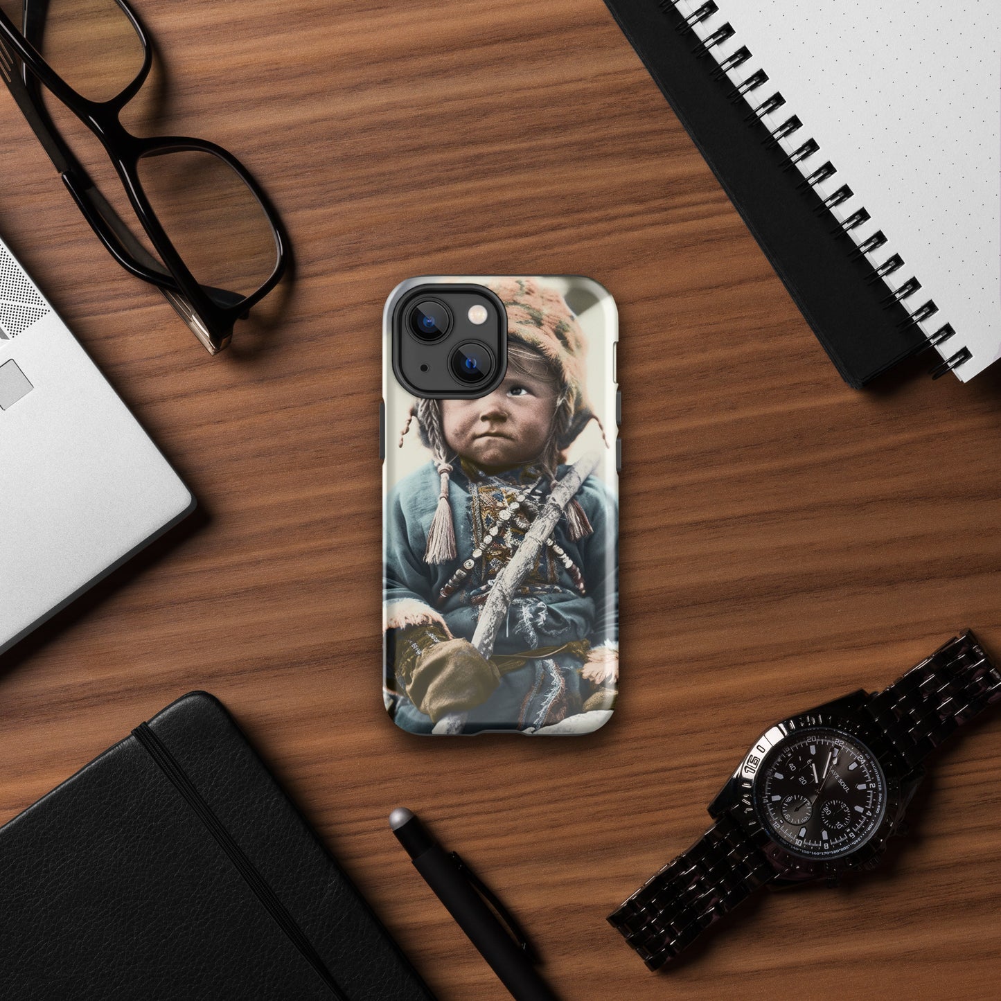 iPhone® Case / Tough Edition / Portrait Ötzi Tisenjoch II