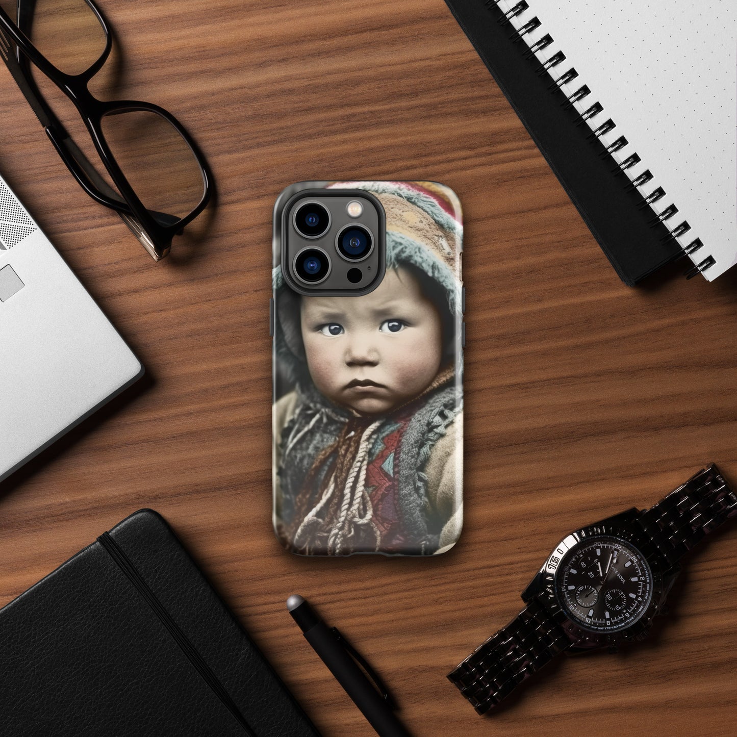 iPhone® Case / Tough Edition / Portrait Koelbjerg Child I