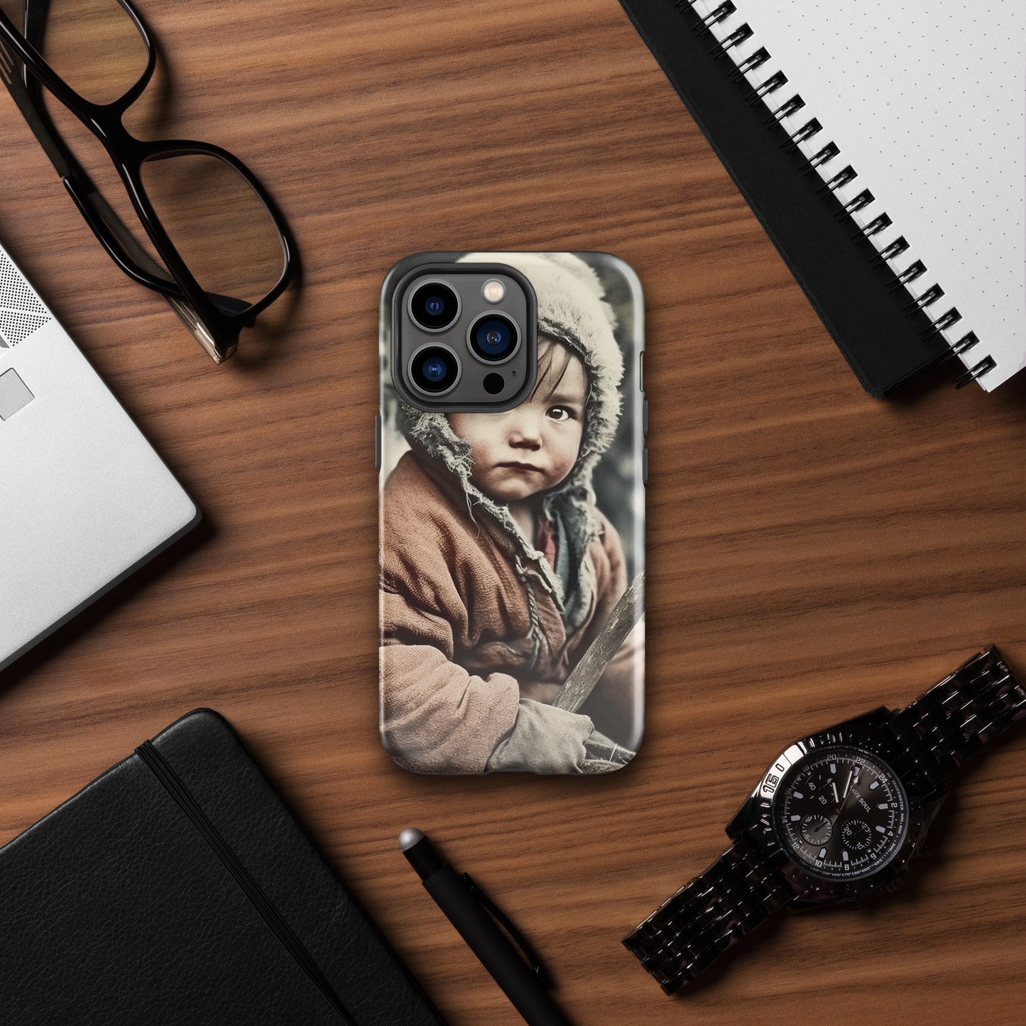 iPhone® Case / Tough Edition / Portrait Ötzi Tisenjoch I