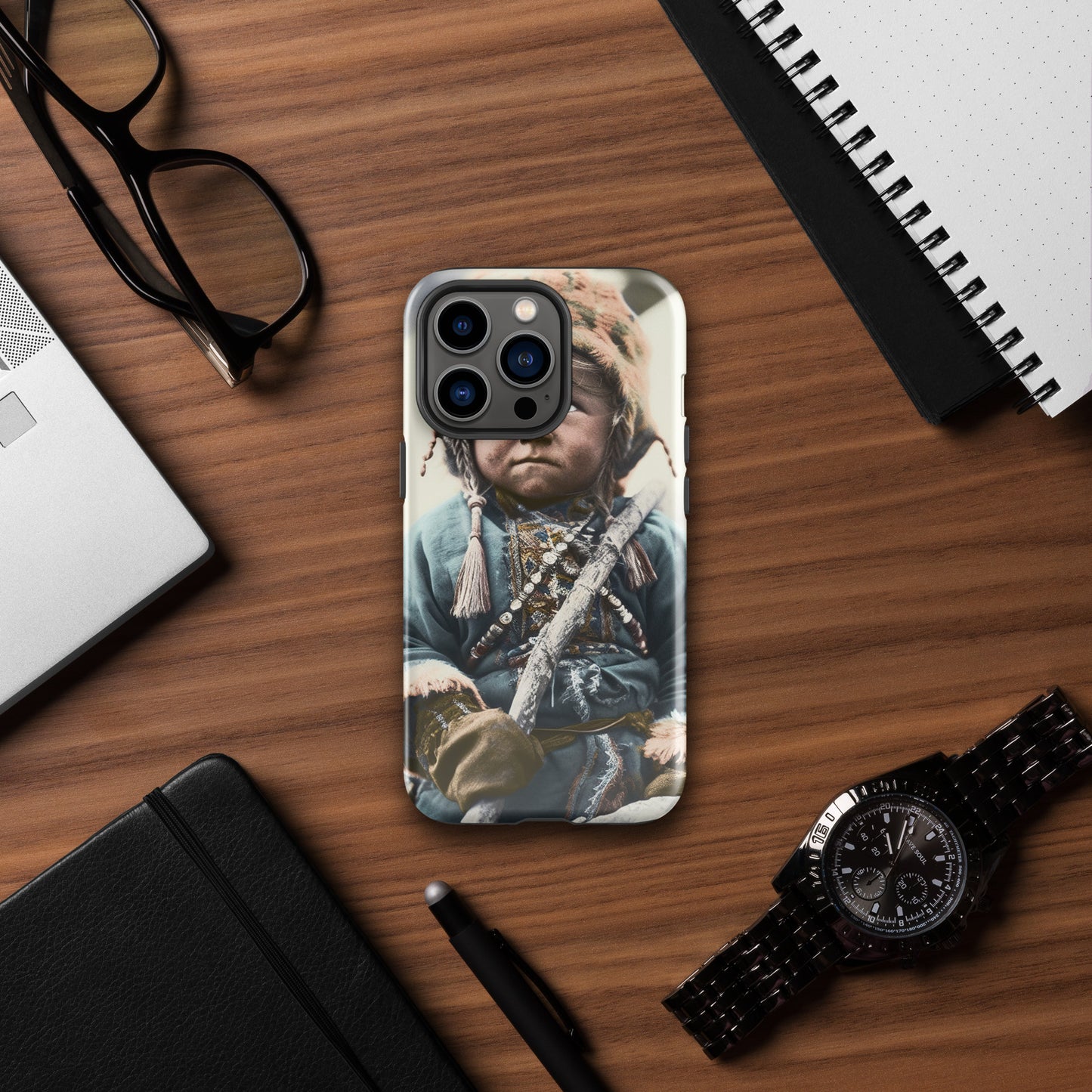 iPhone® Case / Tough Edition / Portrait Ötzi Tisenjoch II