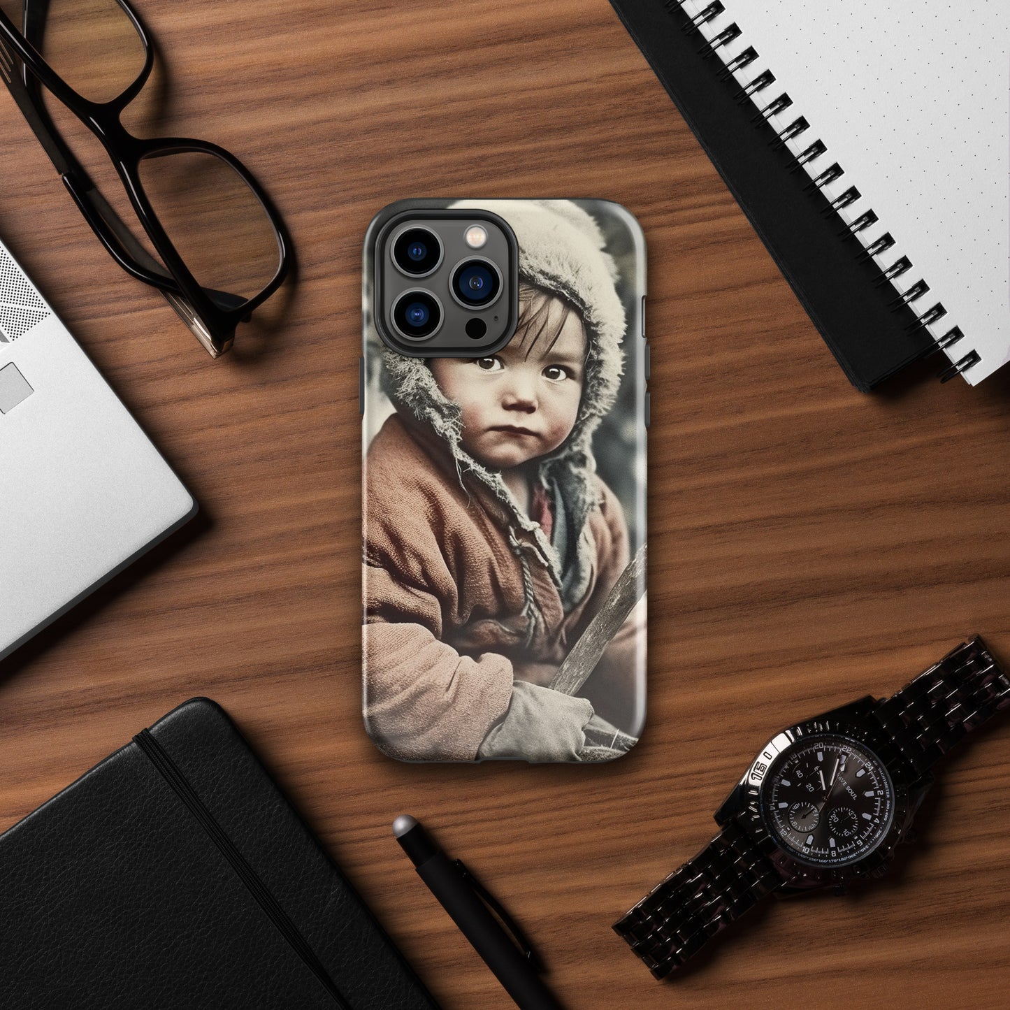 iPhone® Case / Tough Edition / Portrait Ötzi Tisenjoch I