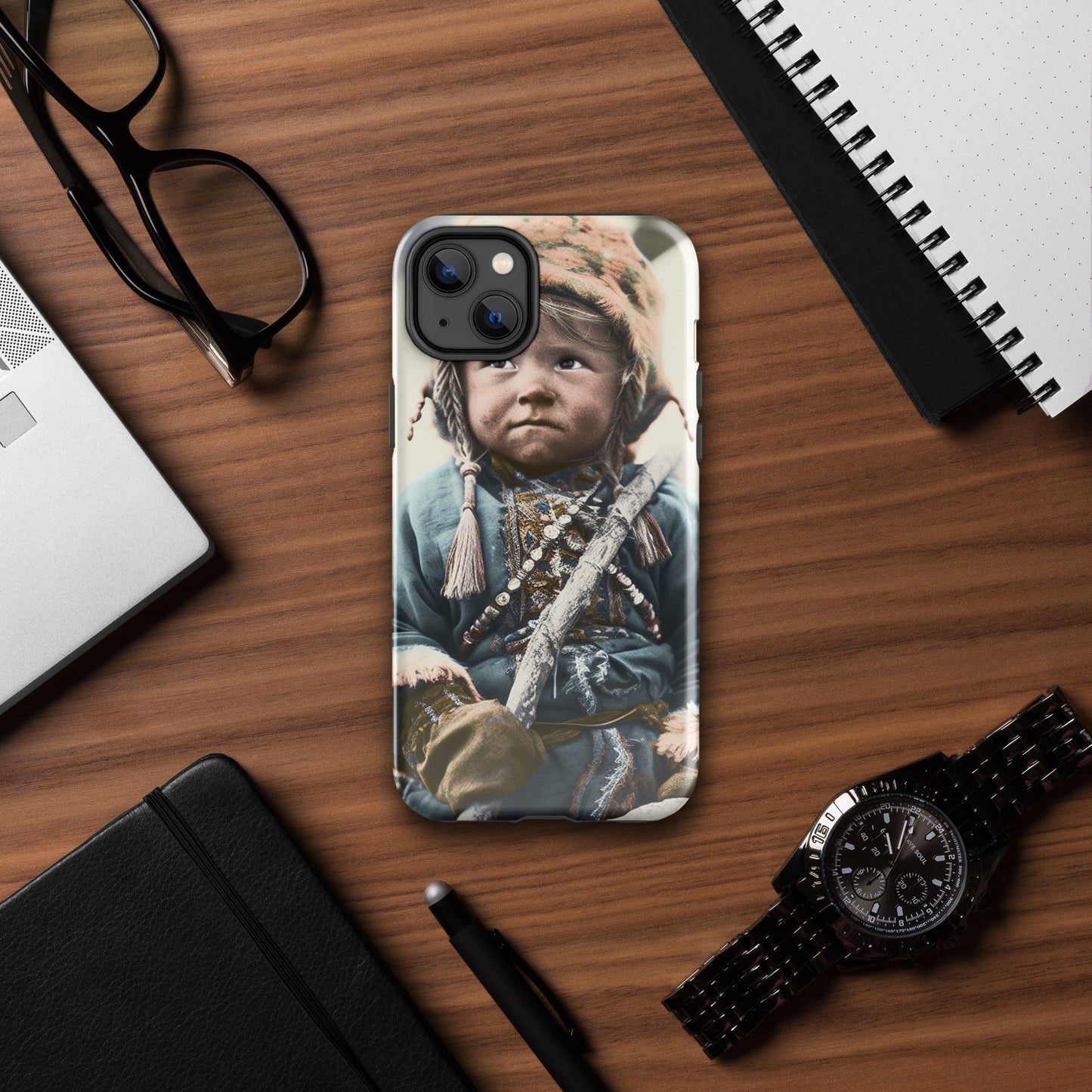 iPhone® Case / Tough Edition / Portrait Ötzi Tisenjoch II