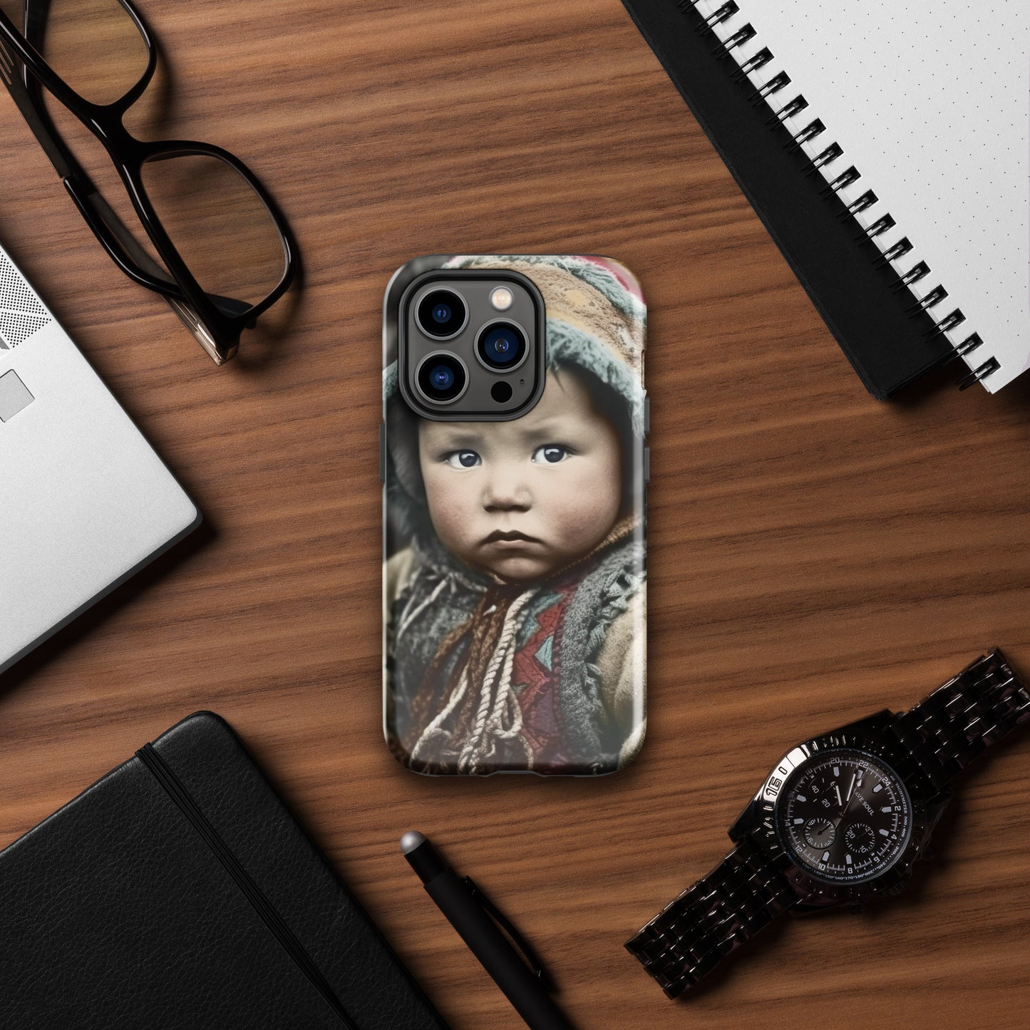 iPhone® Case / Tough Edition / Portrait Koelbjerg Child I