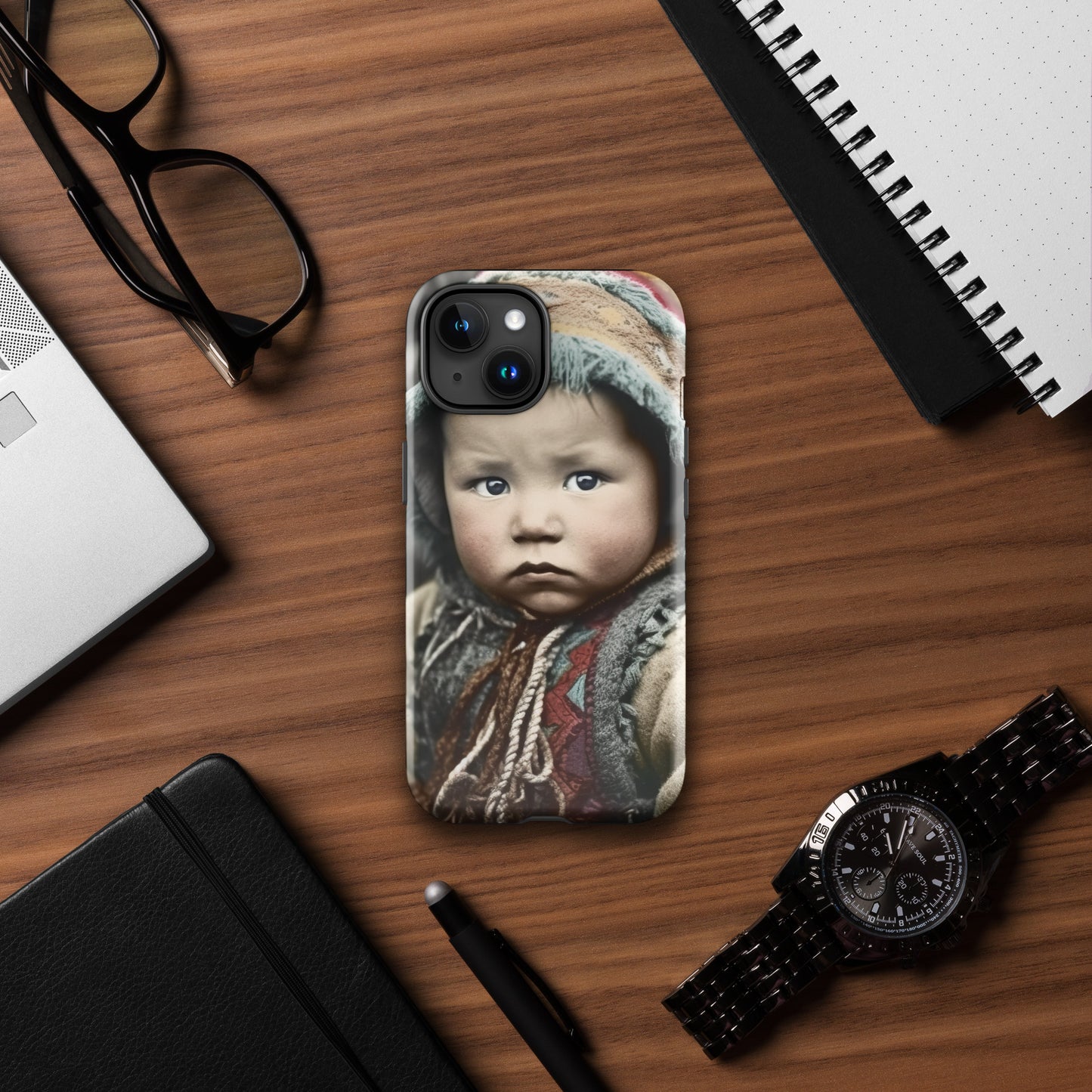 iPhone® Case / Tough Edition / Portrait Koelbjerg Child I