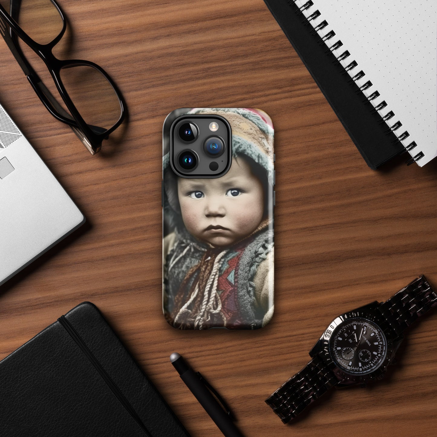 iPhone® Case / Tough Edition / Portrait Koelbjerg Child I