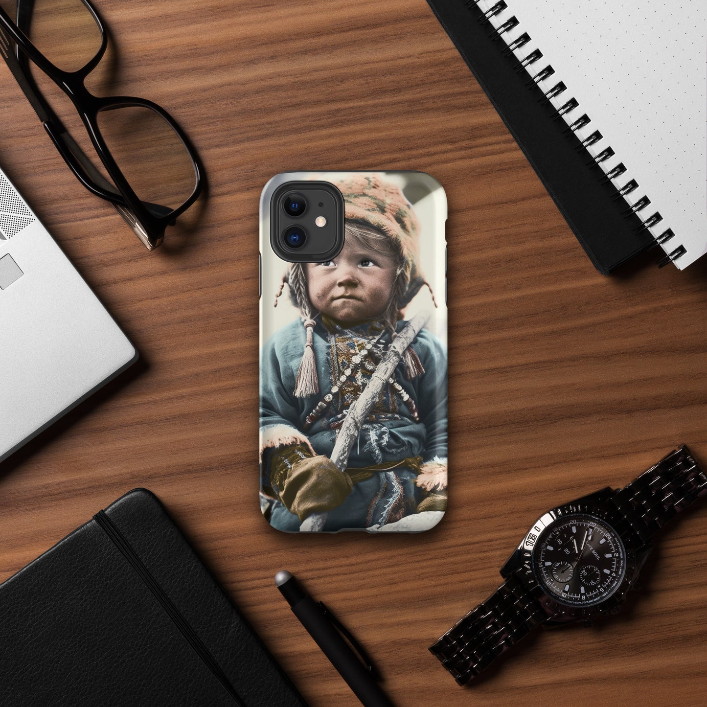 iPhone® Case / Tough Edition / Portrait Ötzi Tisenjoch II