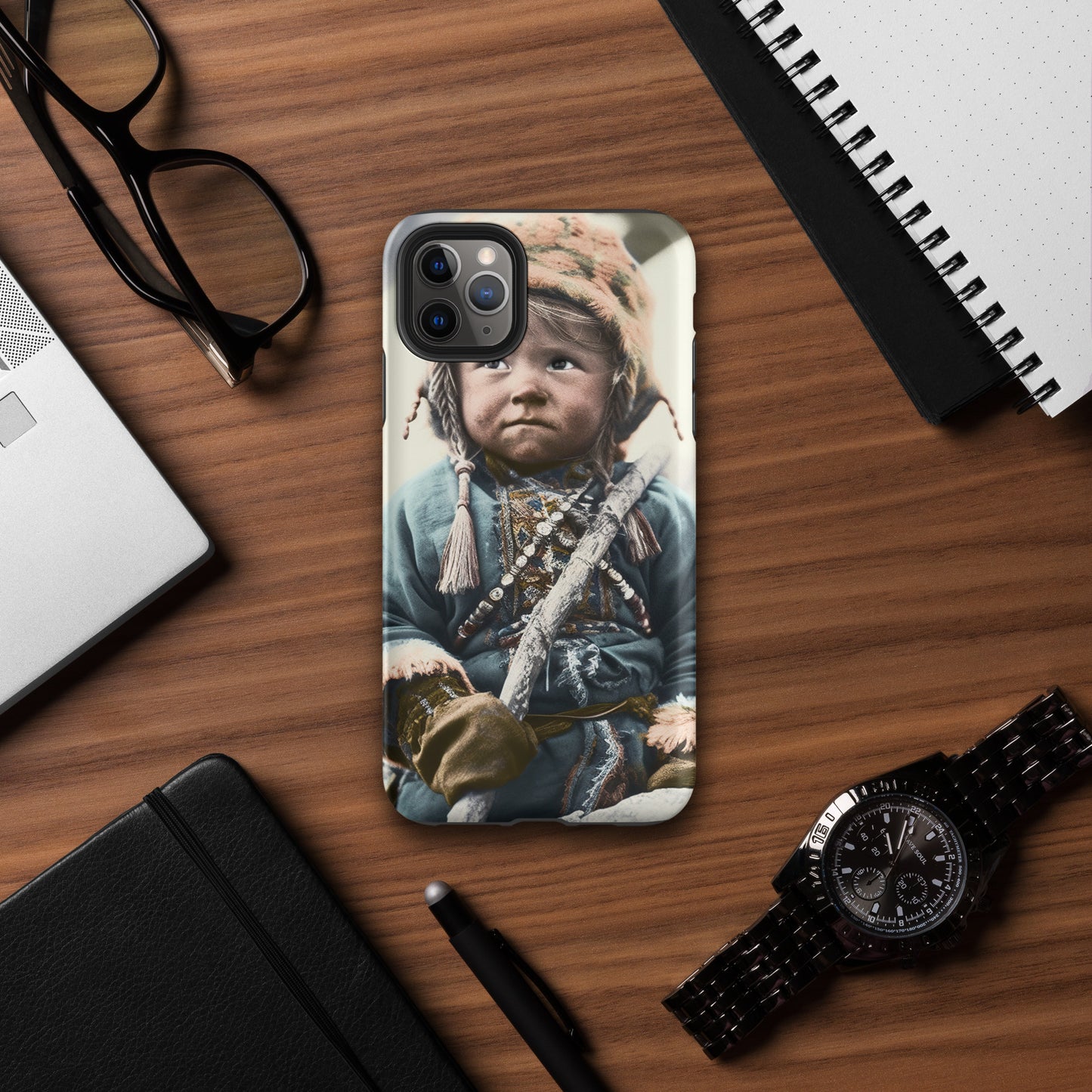 iPhone® Case / Tough Edition / Portrait Ötzi Tisenjoch II