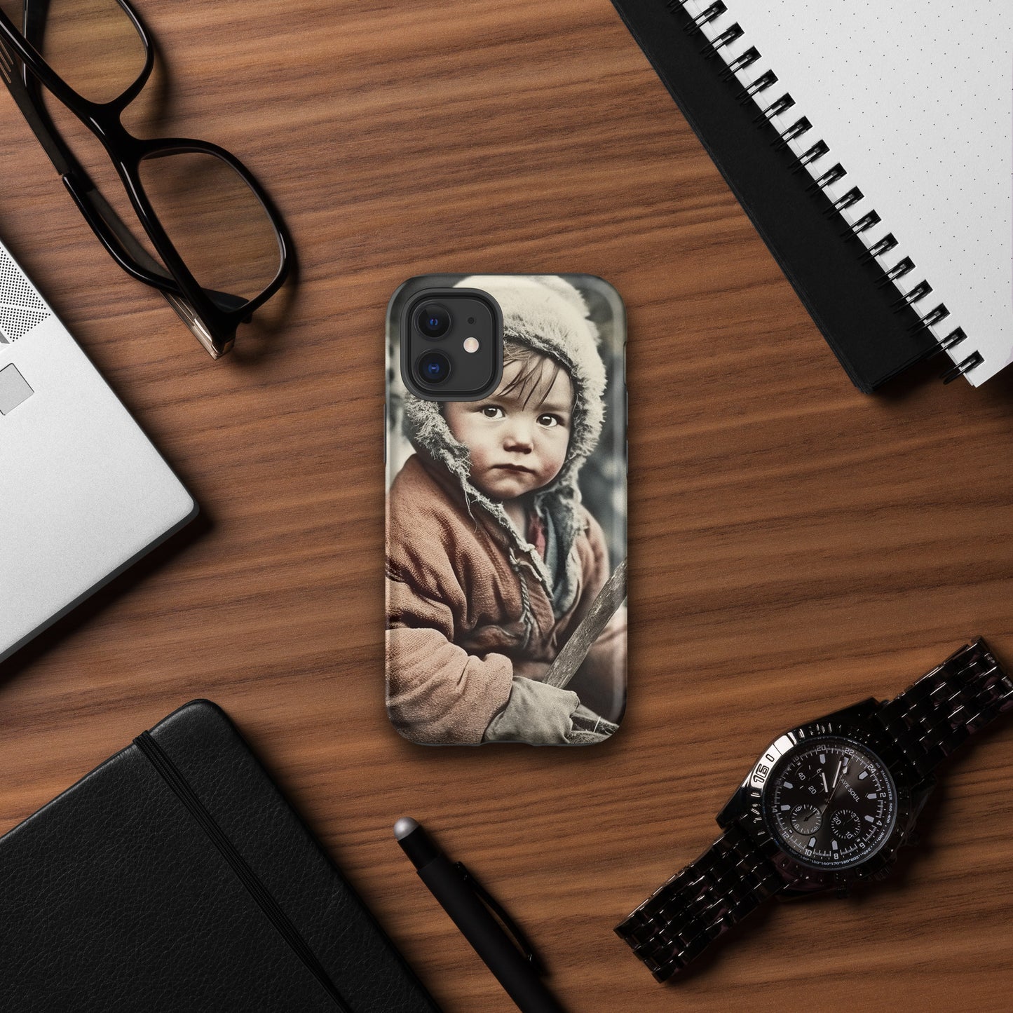 iPhone® Case / Tough Edition / Portrait Ötzi Tisenjoch I