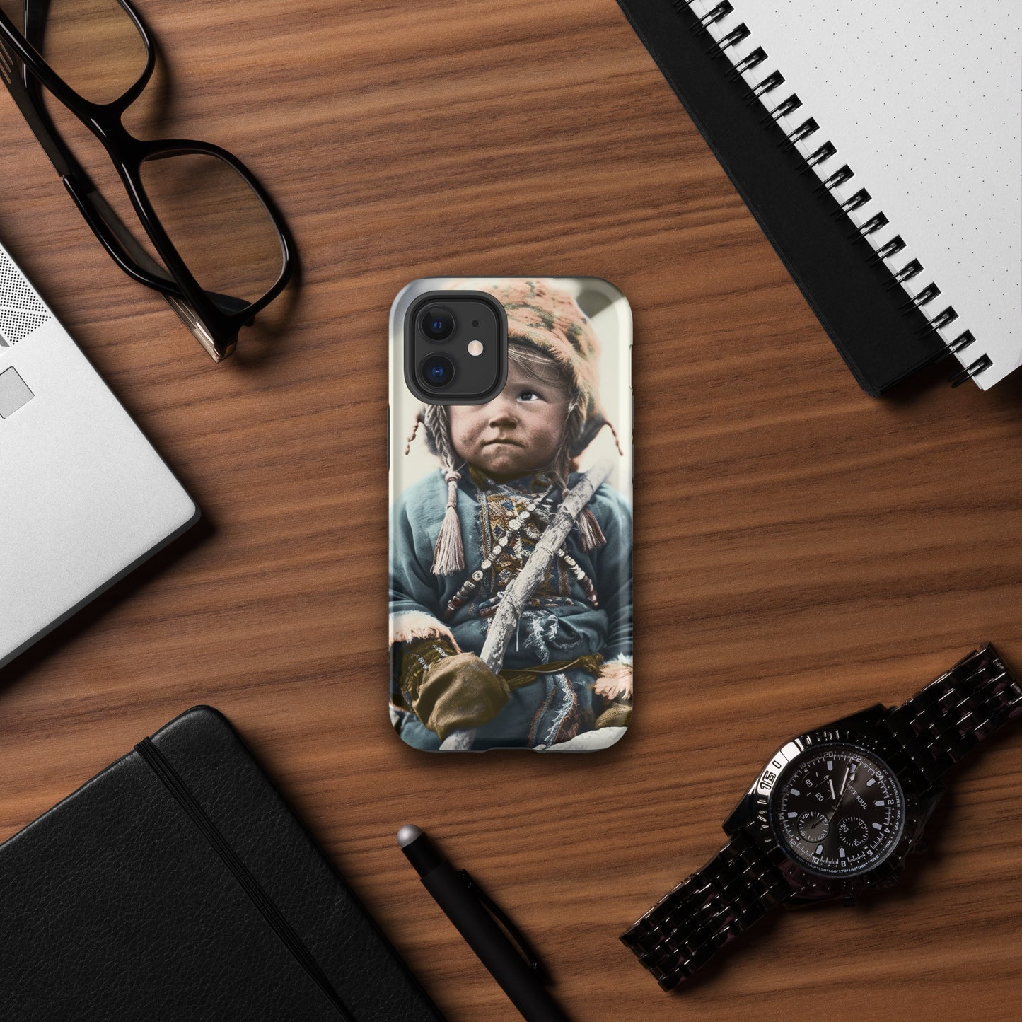 iPhone® Case / Tough Edition / Portrait Ötzi Tisenjoch II