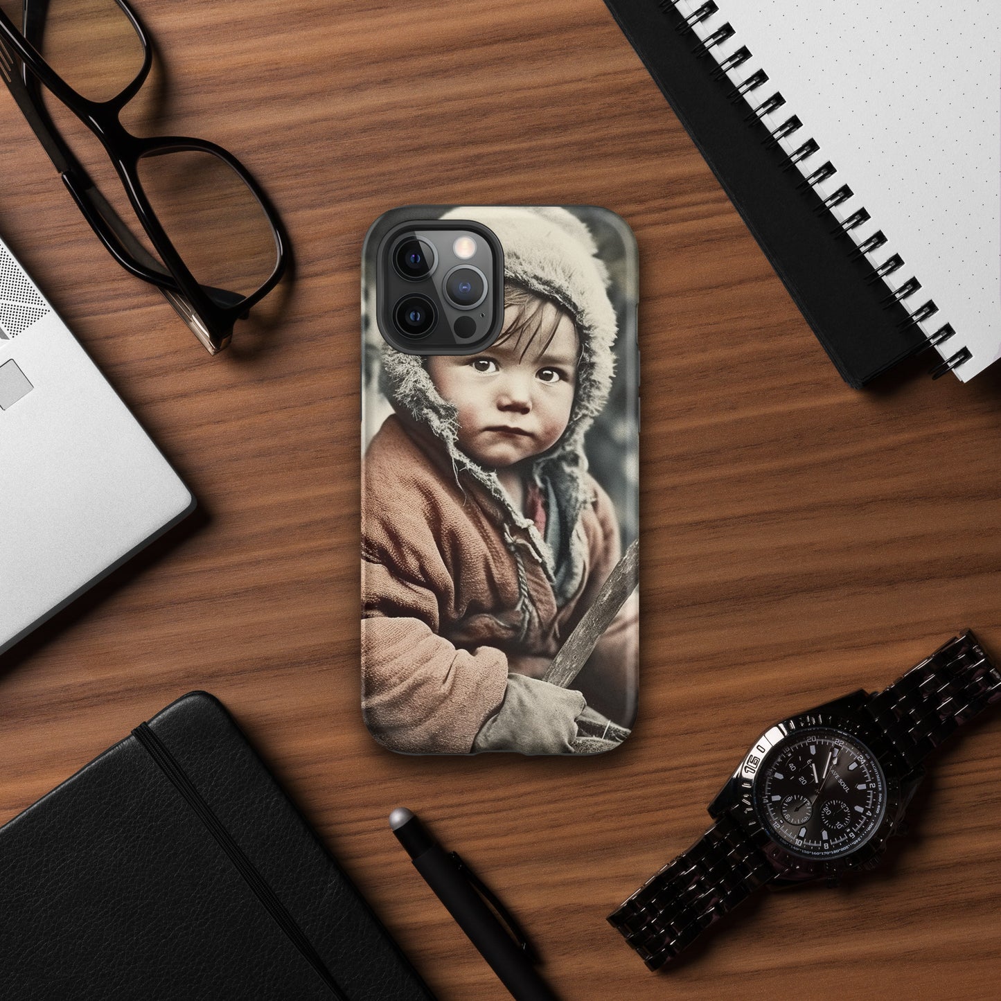 iPhone® Case / Tough Edition / Portrait Ötzi Tisenjoch I