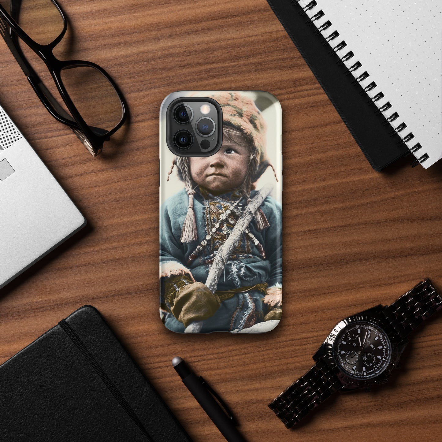 iPhone® Case / Tough Edition / Portrait Ötzi Tisenjoch II