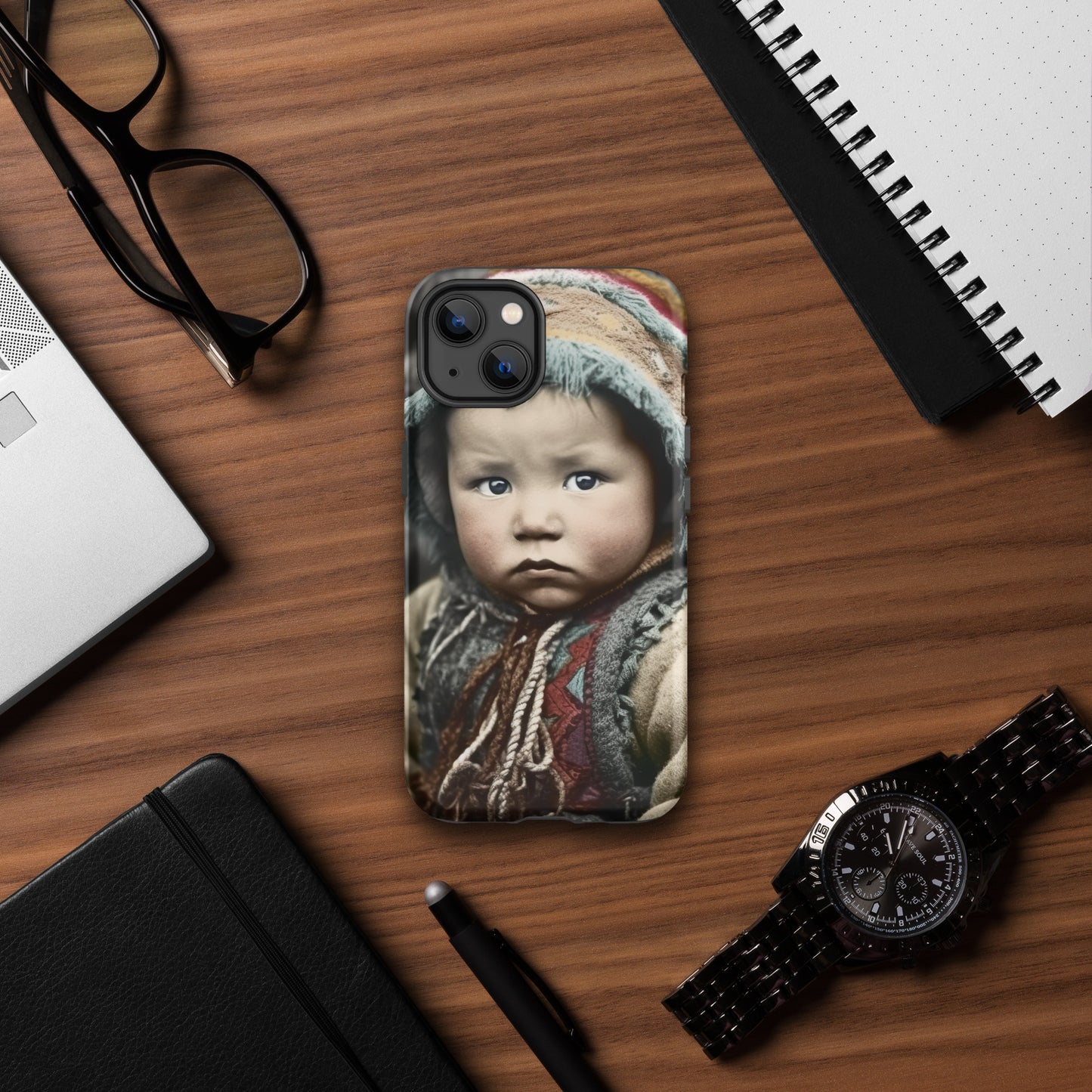 iPhone® Case / Tough Edition / Portrait Koelbjerg Child I