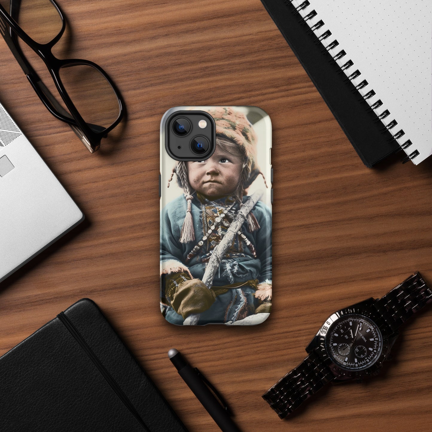 iPhone® Case / Tough Edition / Portrait Ötzi Tisenjoch II