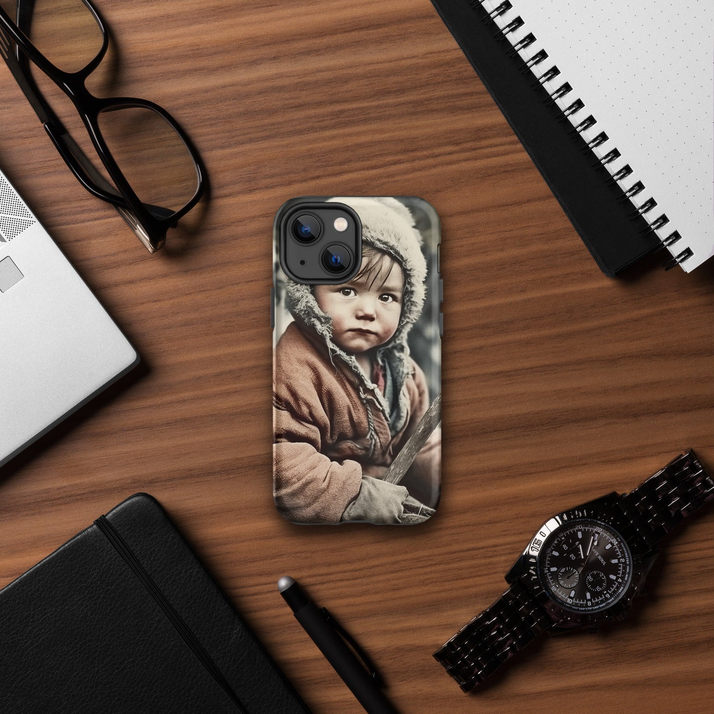 iPhone® Case / Tough Edition / Portrait Ötzi Tisenjoch I