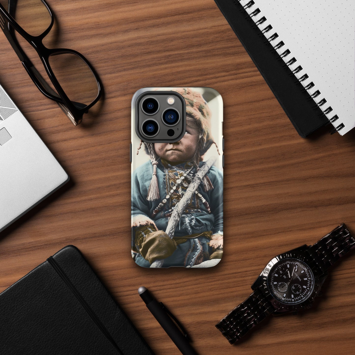 iPhone® Case / Tough Edition / Portrait Ötzi Tisenjoch II