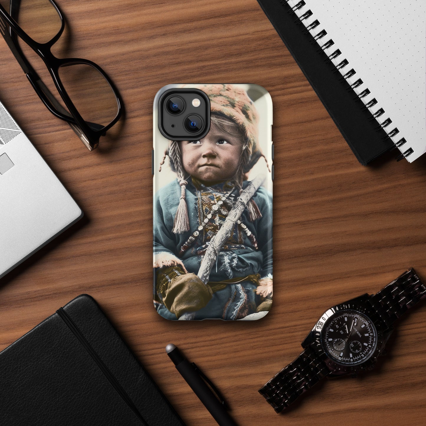 iPhone® Case / Tough Edition / Portrait Ötzi Tisenjoch II