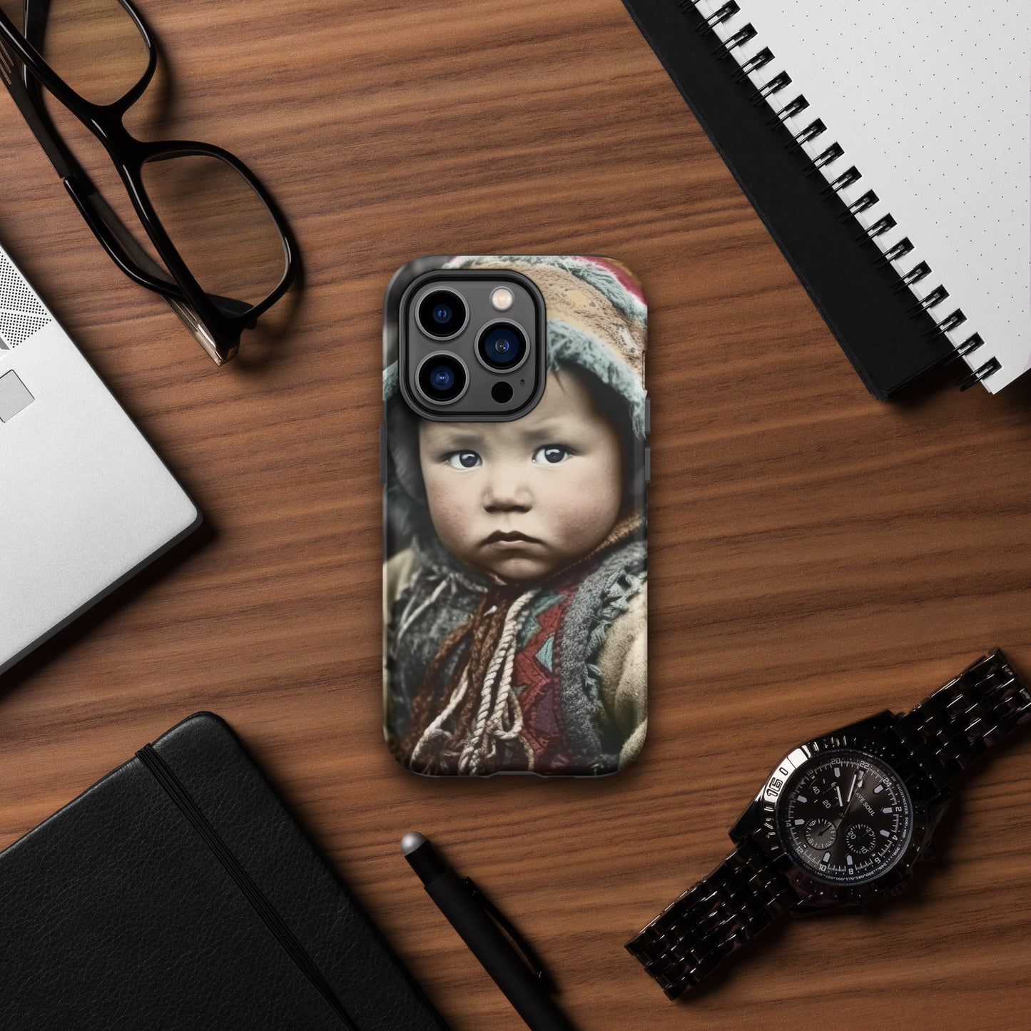 iPhone® Case / Tough Edition / Portrait Koelbjerg Child I