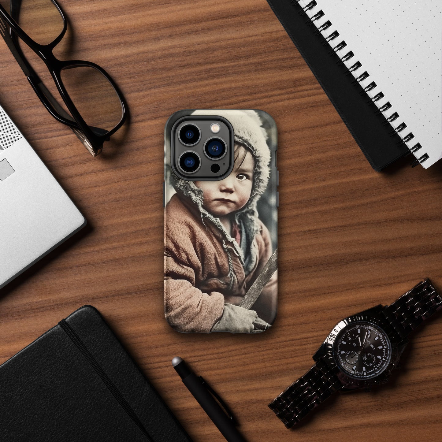 iPhone® Case / Tough Edition / Portrait Ötzi Tisenjoch I