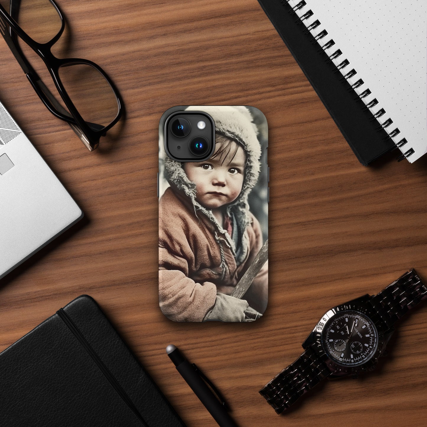 iPhone® Case / Tough Edition / Portrait Ötzi Tisenjoch I