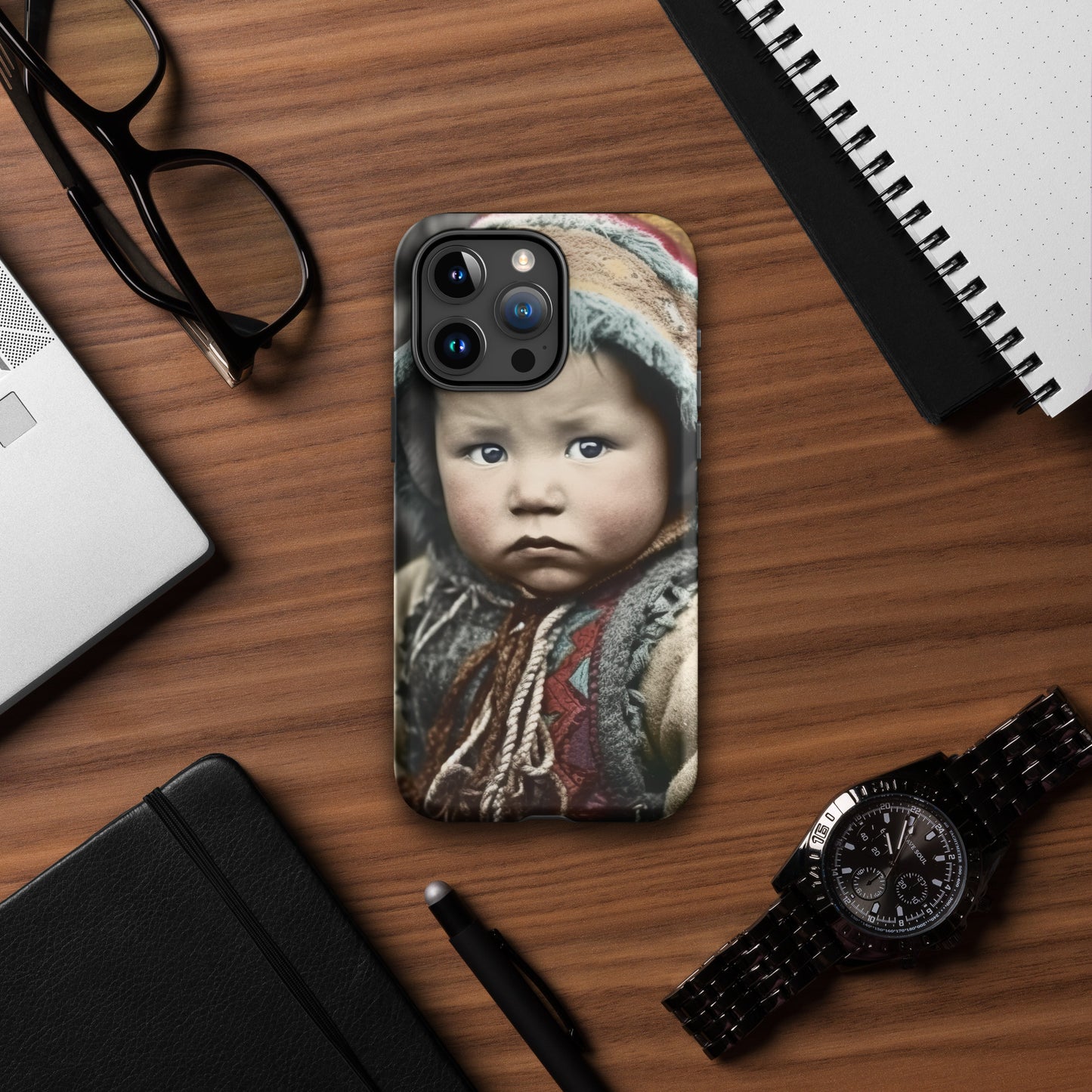 iPhone® Case / Tough Edition / Portrait Koelbjerg Child I