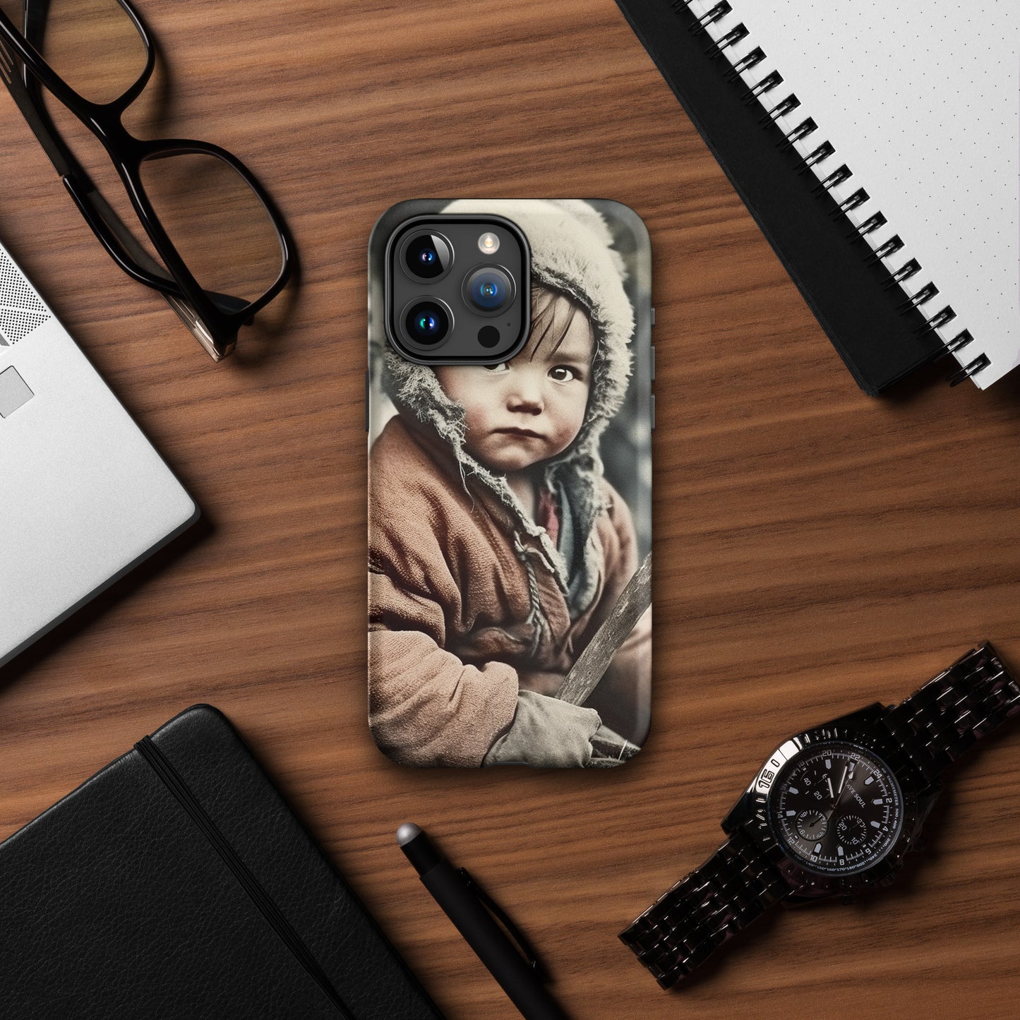 iPhone® Case / Tough Edition / Portrait Ötzi Tisenjoch I