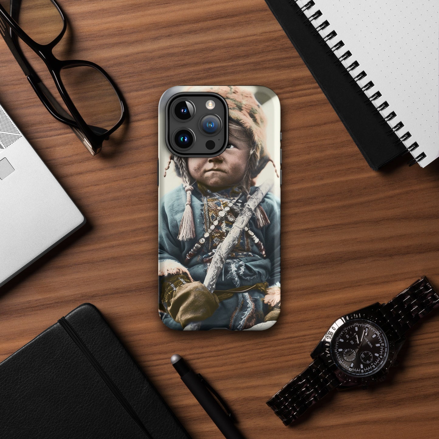 iPhone® Case / Tough Edition / Portrait Ötzi Tisenjoch II