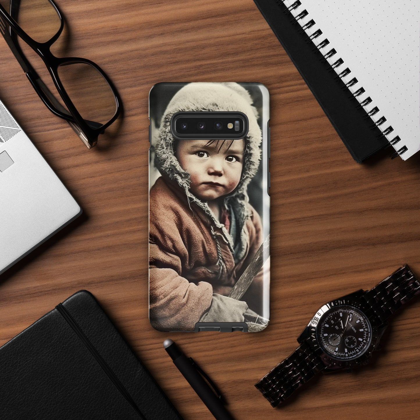 Samsung® Case / Tough Edition / Portrait Ötzi Tisenjoch I