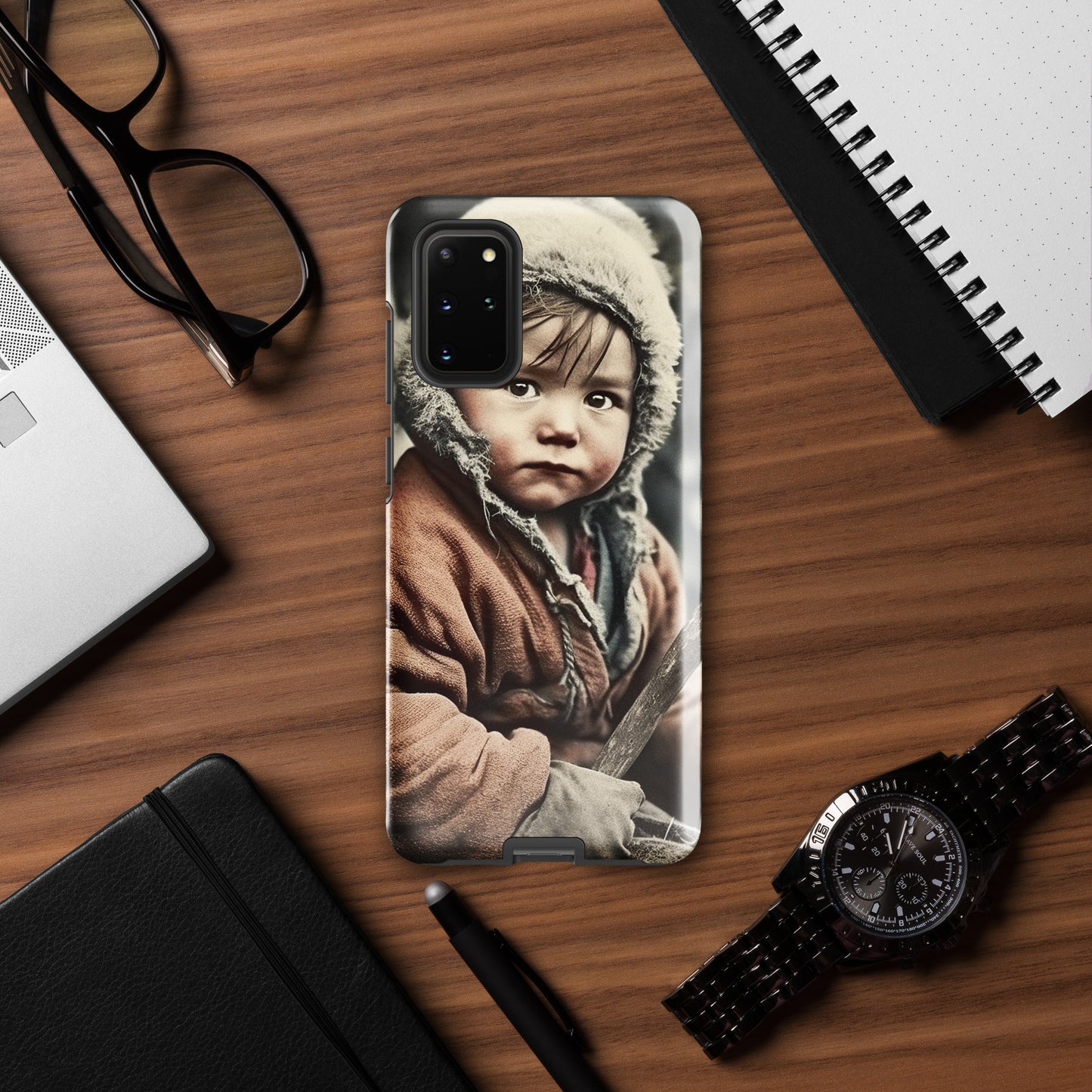 Samsung® Case / Tough Edition / Portrait Ötzi Tisenjoch I