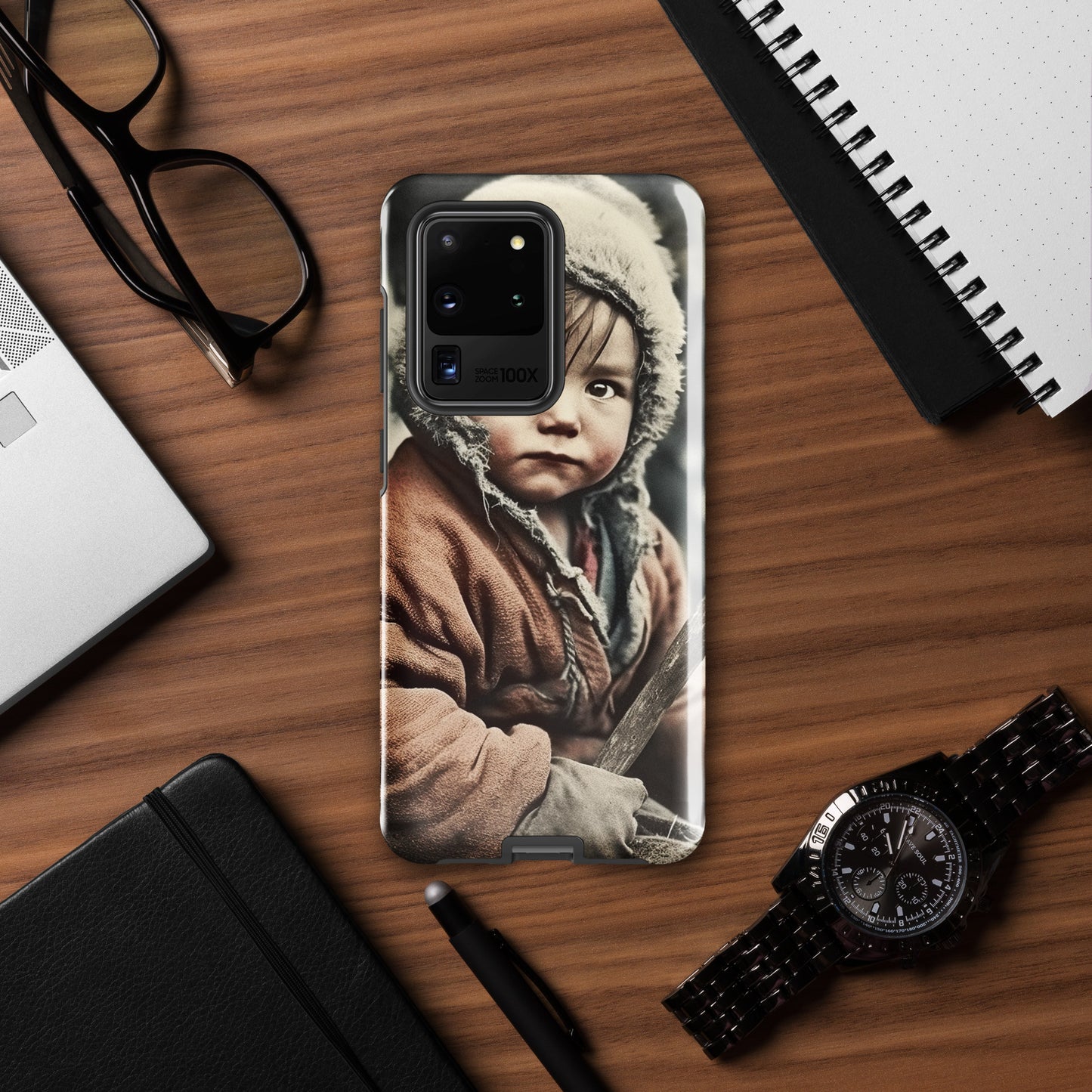 Samsung® Case / Tough Edition / Portrait Ötzi Tisenjoch I