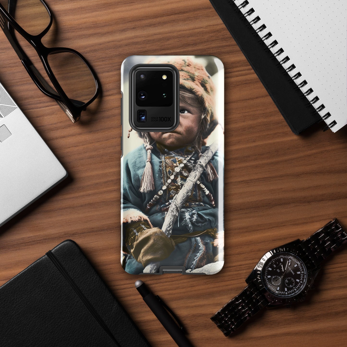 Samsung® Case / Tough Edition / Portrait Ötzi Tisenjoch II