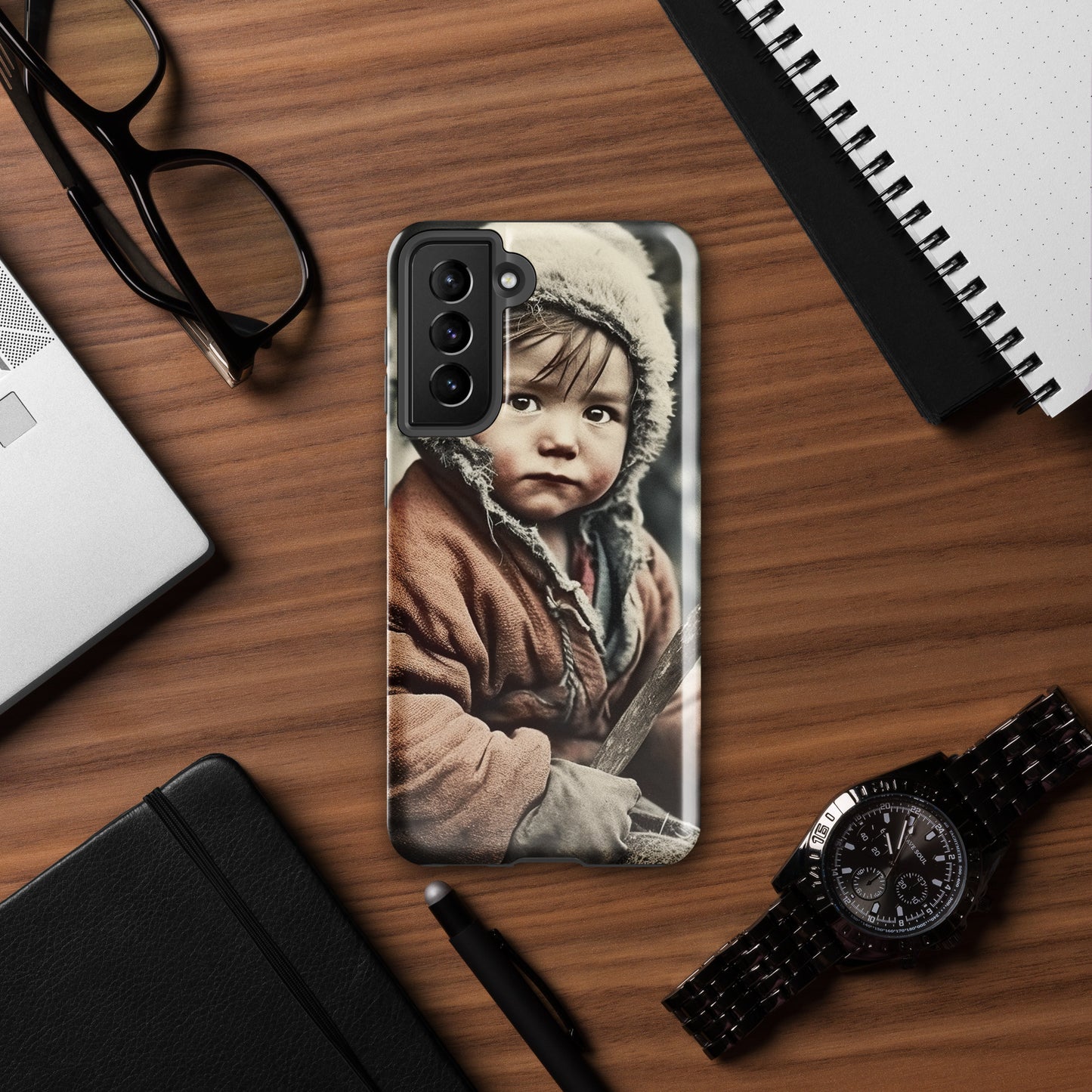 Samsung® Case / Tough Edition / Portrait Ötzi Tisenjoch I