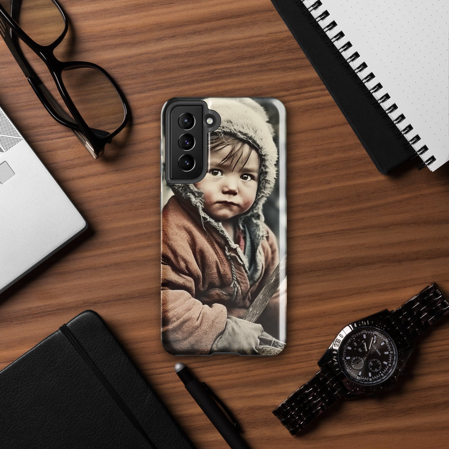 Samsung® Case / Tough Edition / Portrait Ötzi Tisenjoch I