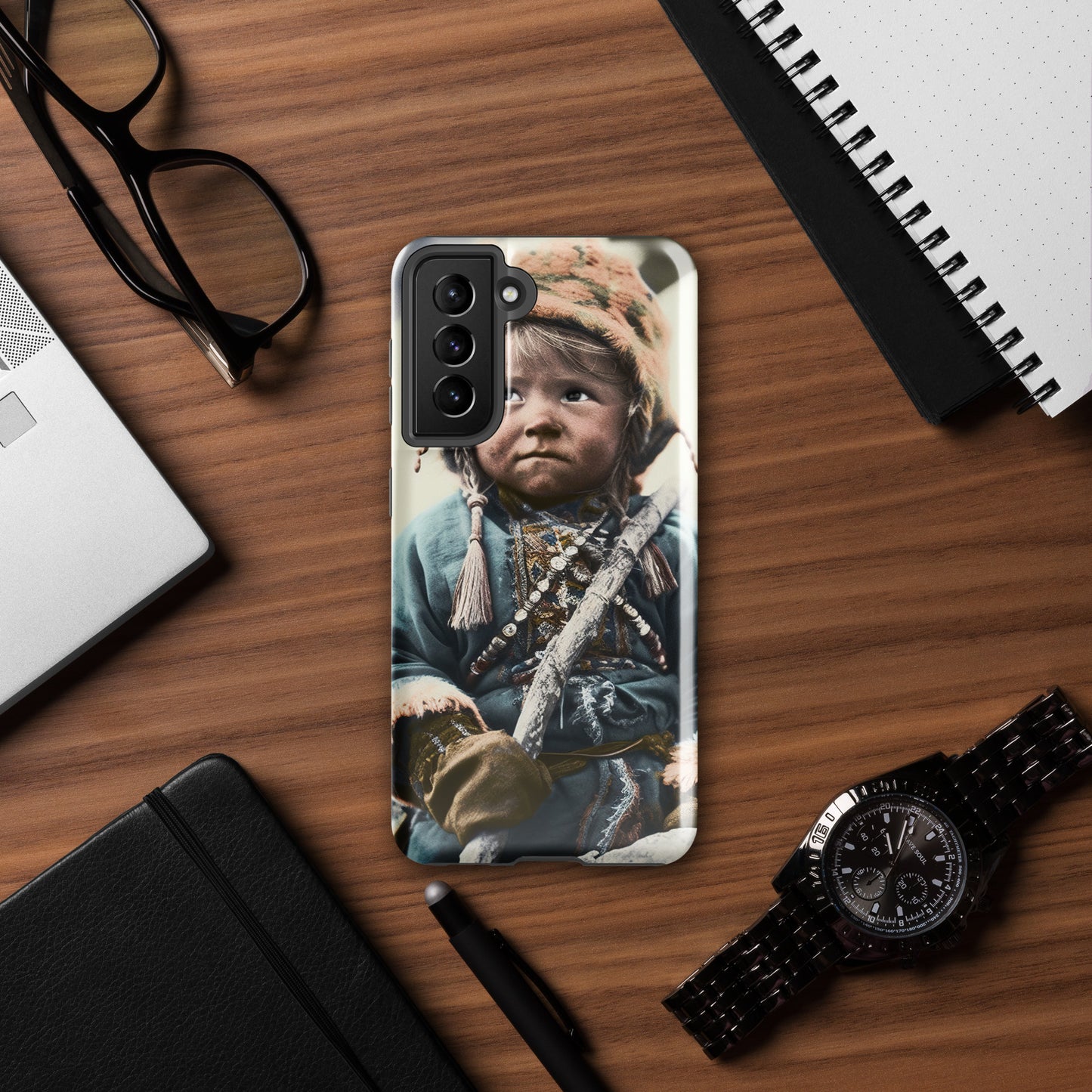 Samsung® Case / Tough Edition / Portrait Ötzi Tisenjoch II