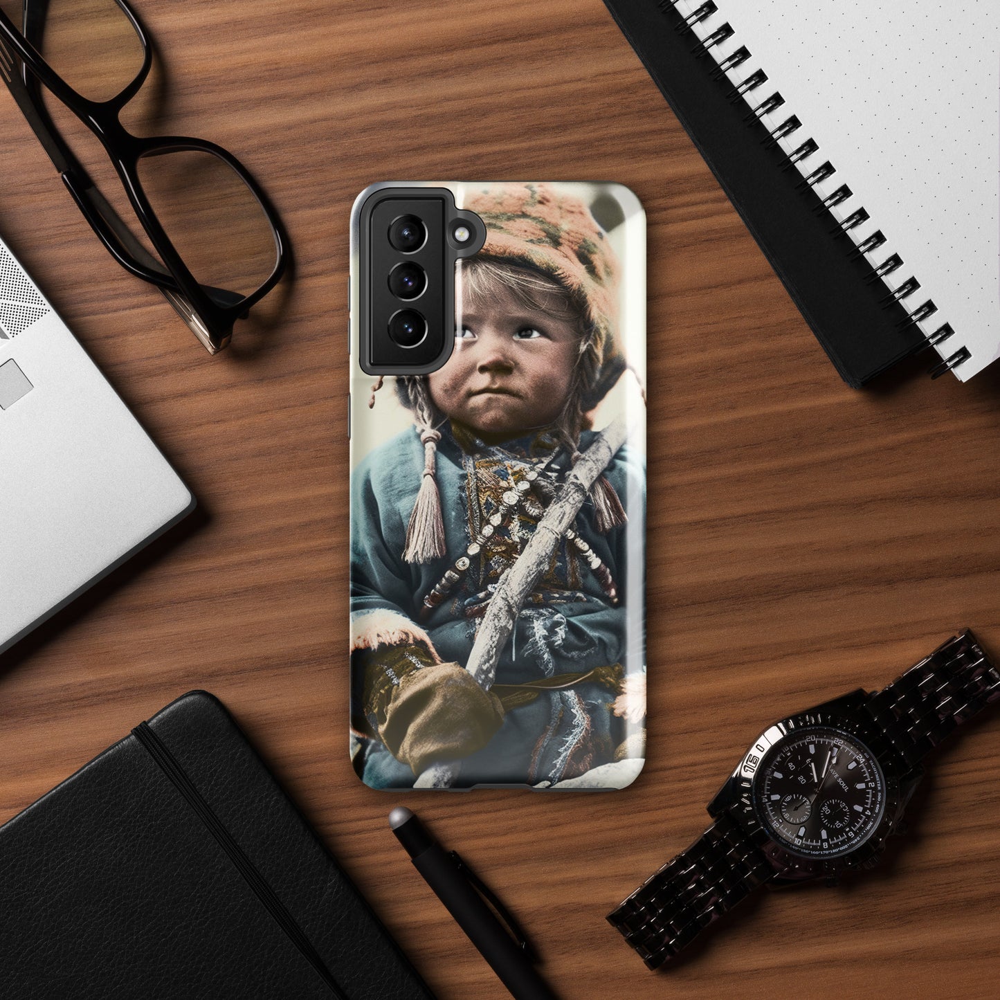 Samsung® Case / Tough Edition / Portrait Ötzi Tisenjoch II