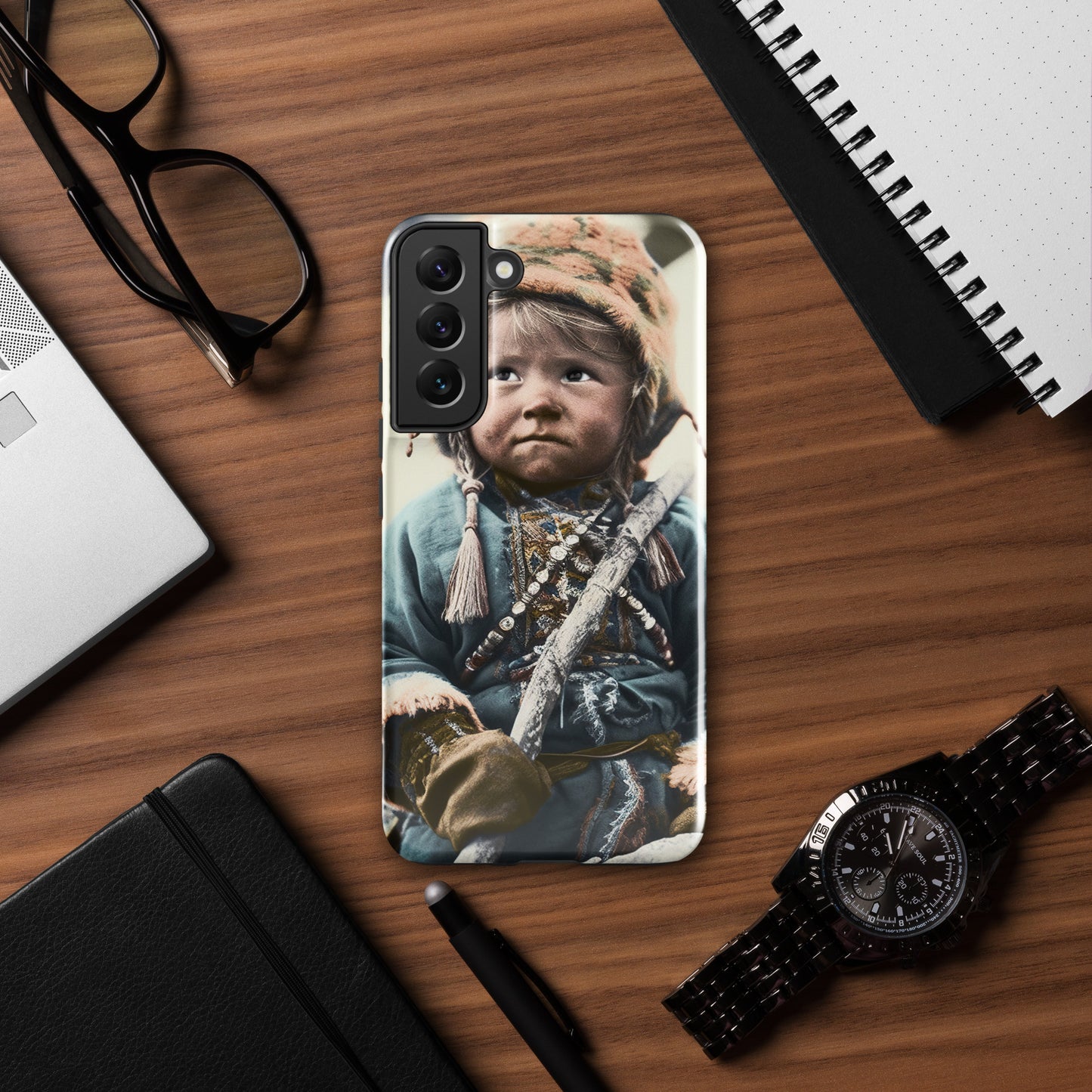 Samsung® Case / Tough Edition / Portrait Ötzi Tisenjoch II